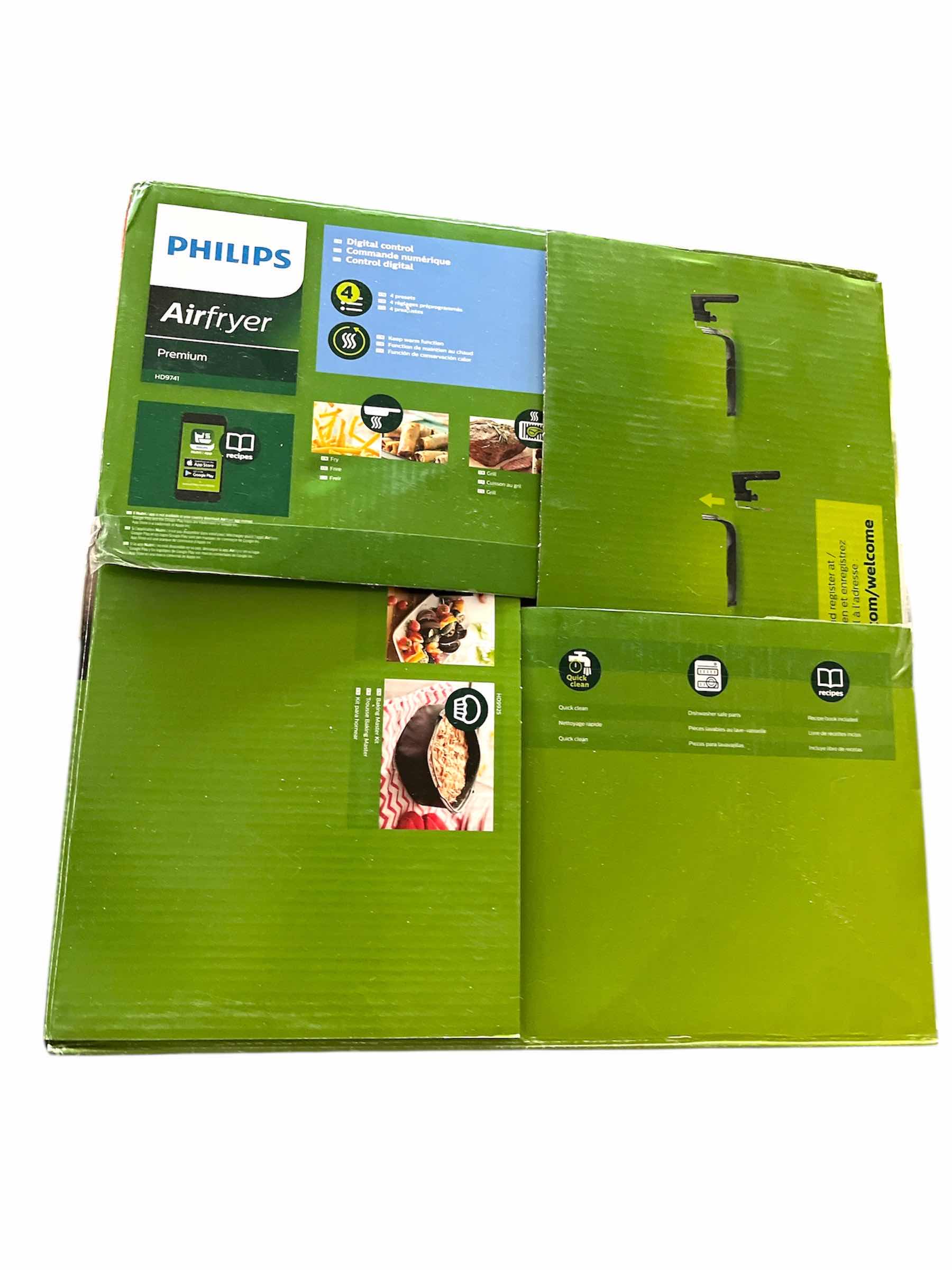 Photo 1 of PHILIPS COMPACT AIR FRYER PREMIUM HD9741