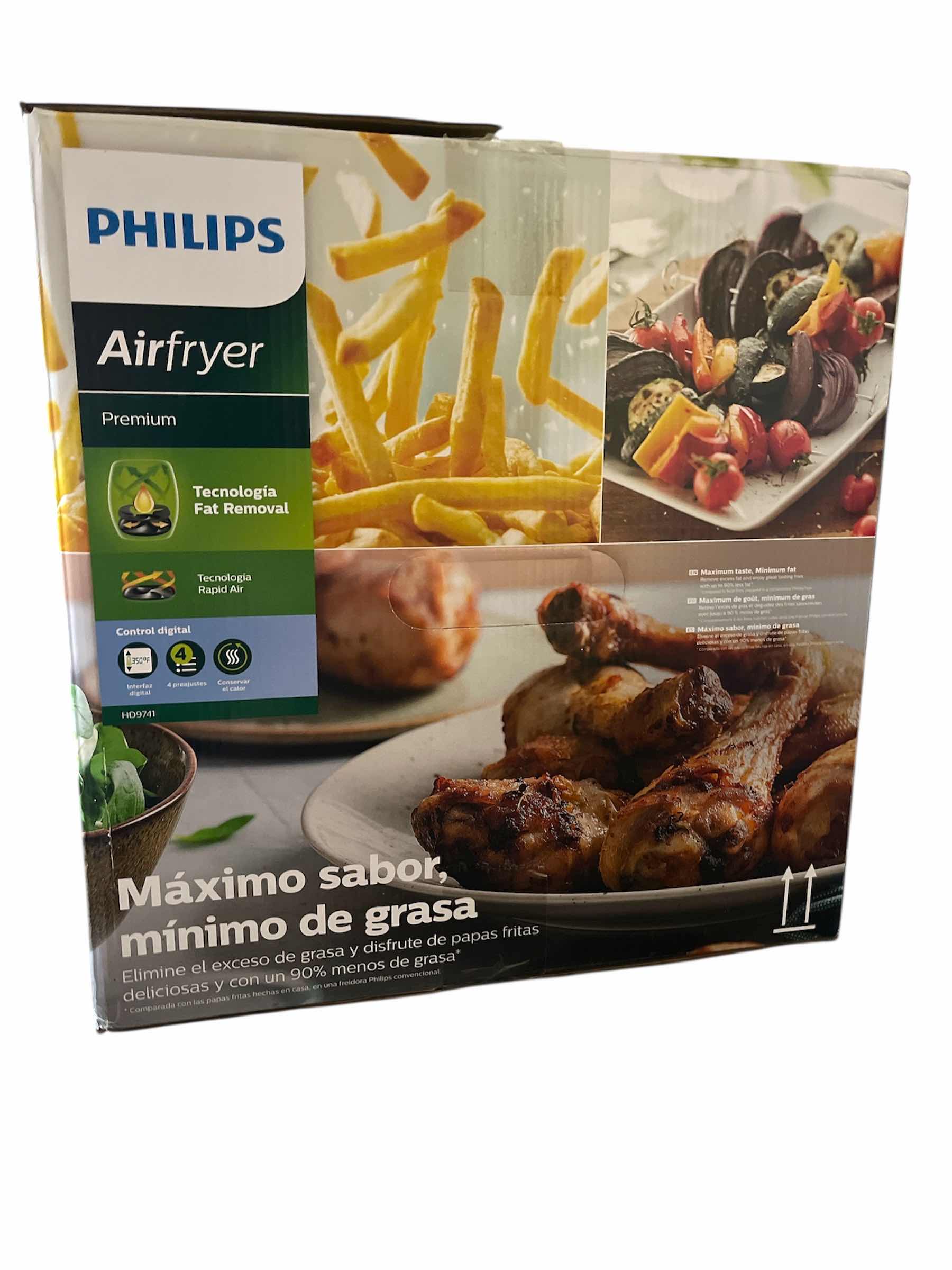 Photo 1 of PHILIPS COMPACT AIR FRYER PREMIUM HD9741