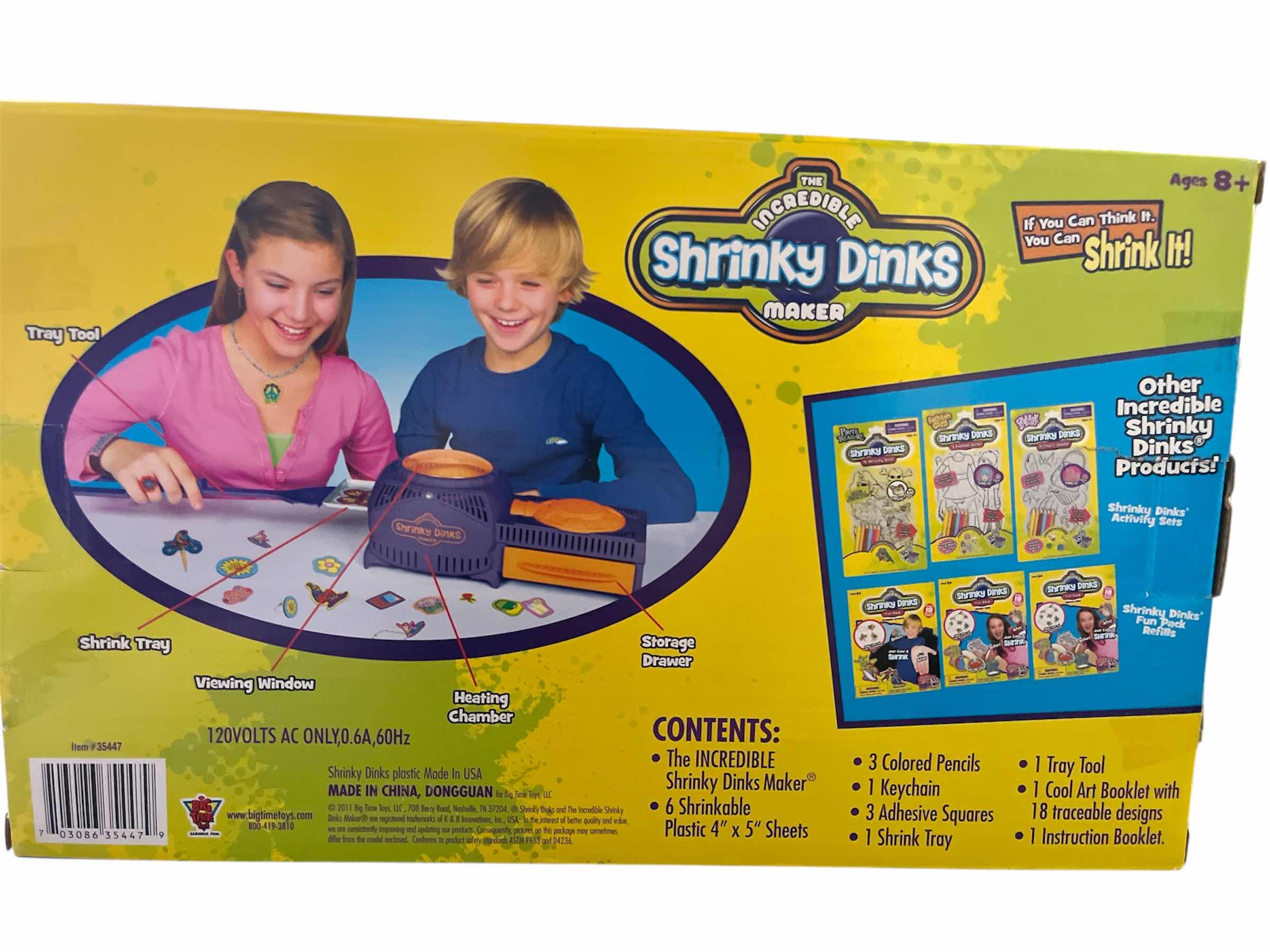 Photo 1 of KIDS ELECTRIC CRAFT TOY- THE INCREDIBLE SHRINKY DINKS MAKER