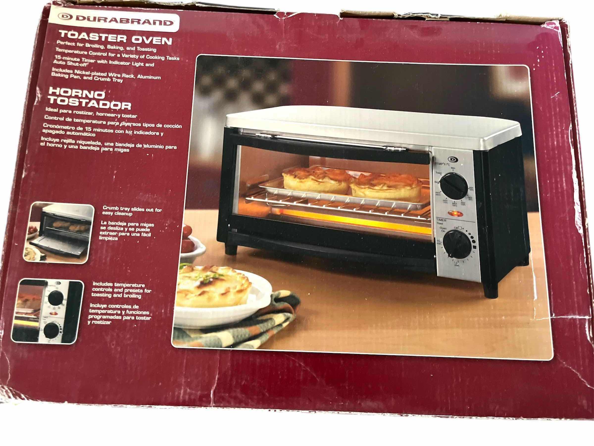 Photo 1 of DURABRAND TOASTER OVEN T09403A