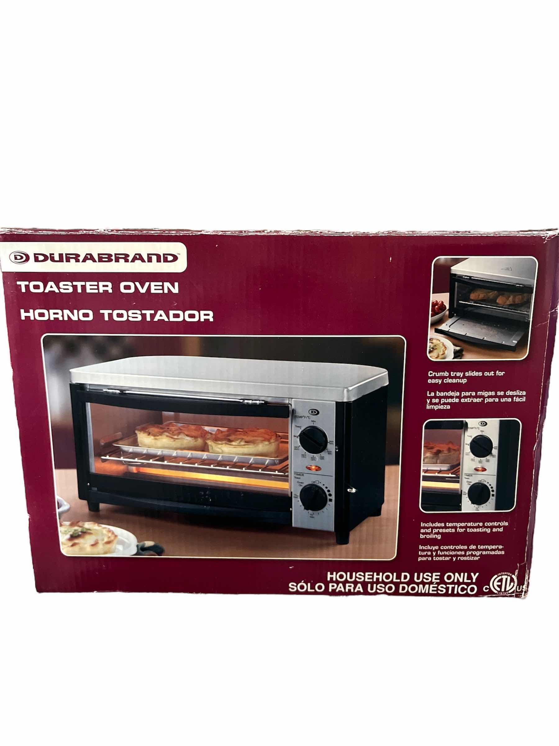 Photo 1 of DURABRAND TOASTER OVEN T09403A