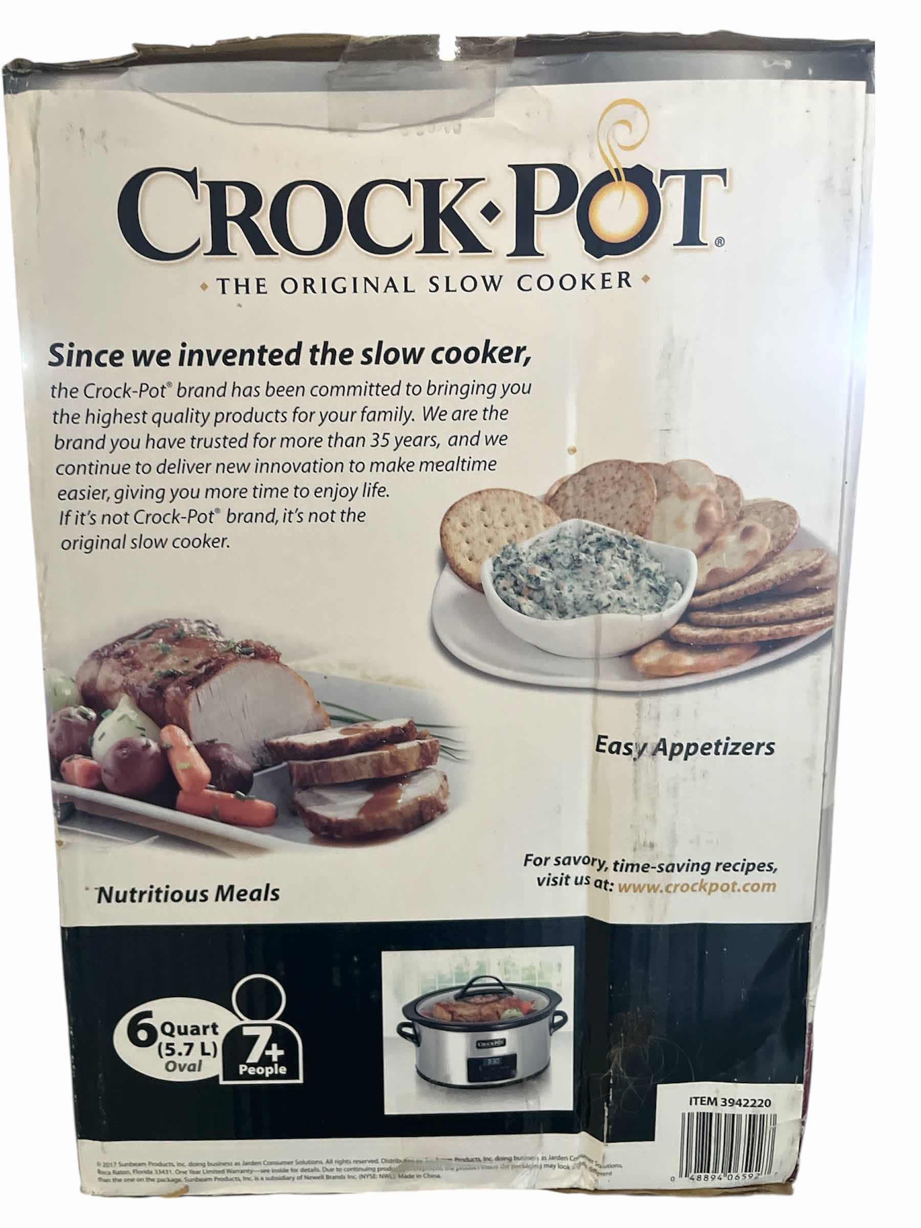 Photo 1 of THE ORIGINAL 1971 CROCKPOT SLOW COOKER PROGRAMMABLE MODEL SCCPVFC609-S1