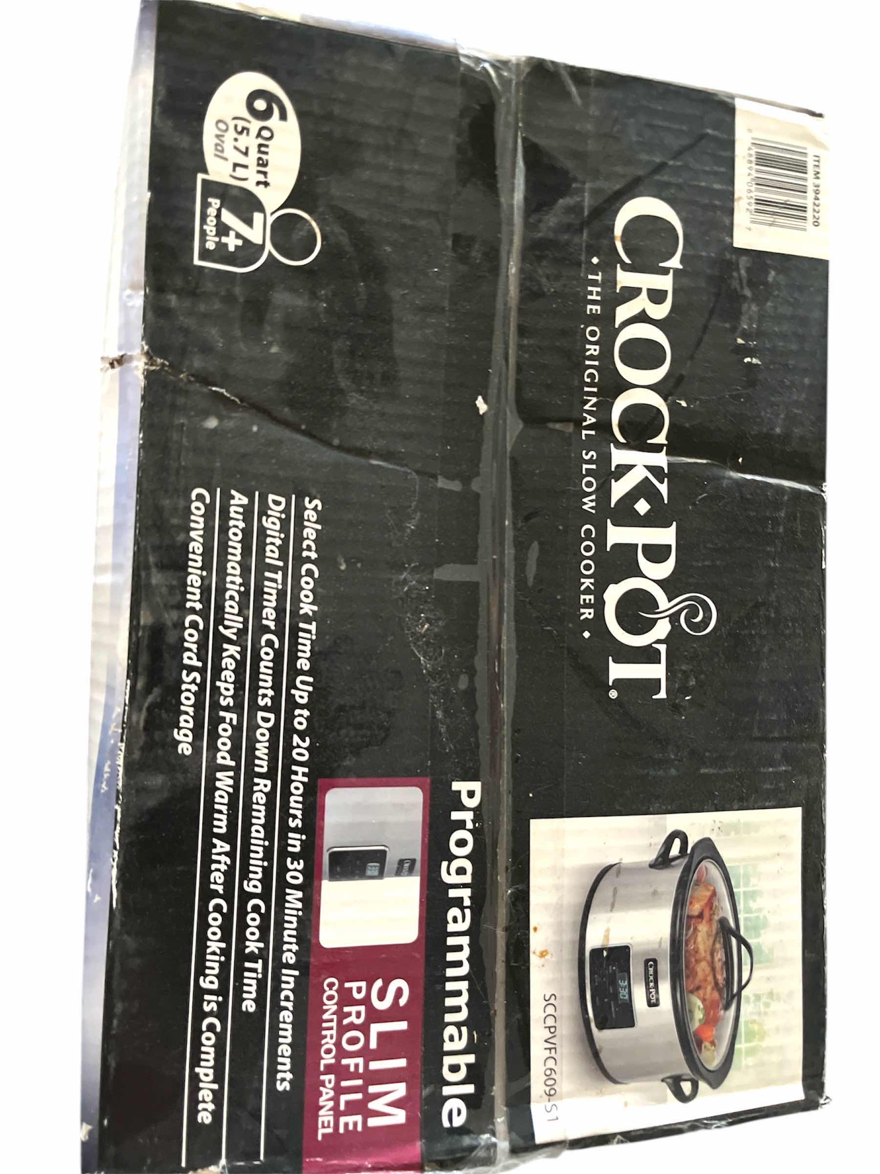 Photo 1 of THE ORIGINAL 1971 CROCKPOT SLOW COOKER PROGRAMMABLE MODEL SCCPVFC609-S1