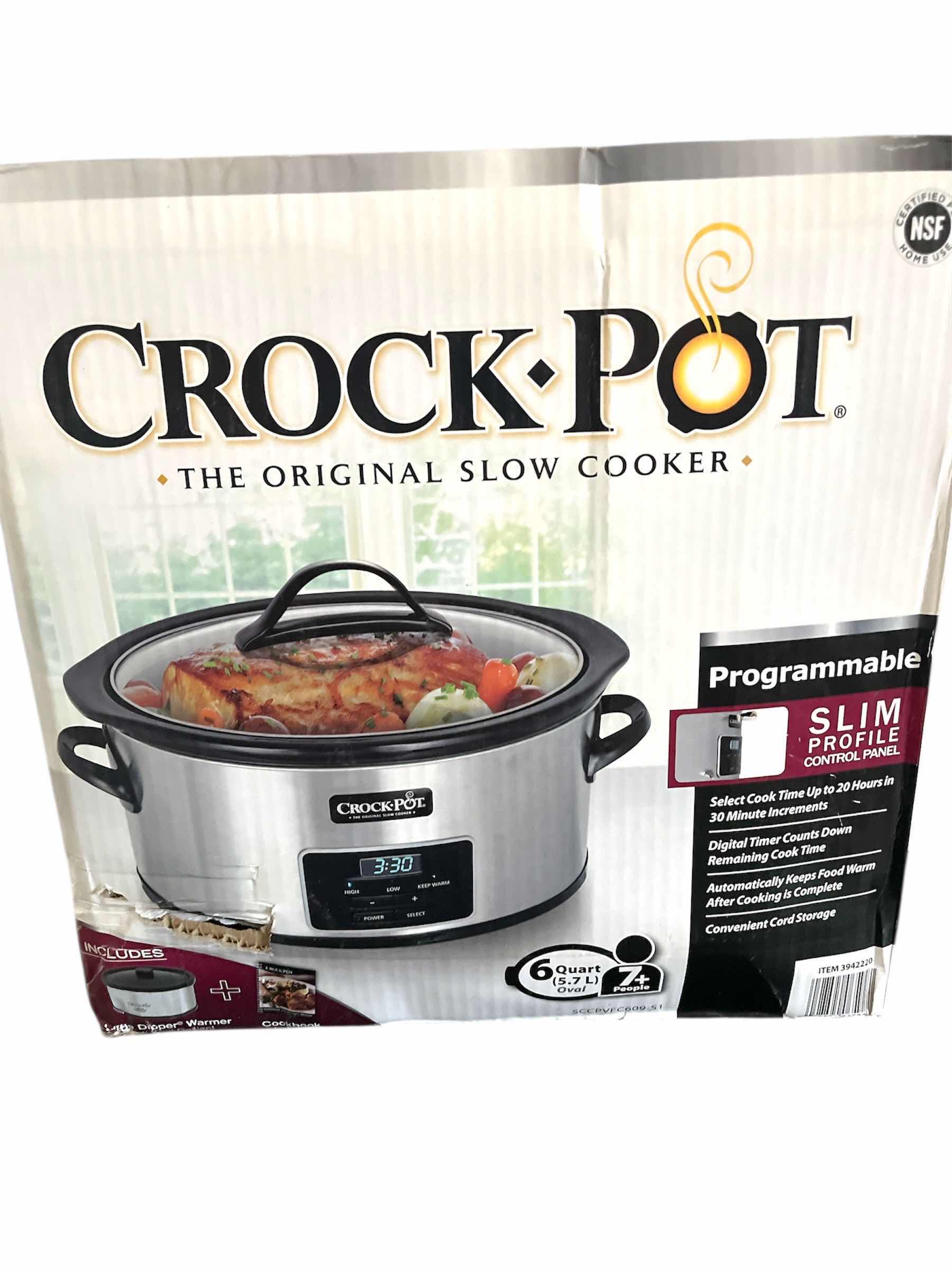 Photo 1 of THE ORIGINAL 1971 CROCKPOT SLOW COOKER PROGRAMMABLE MODEL SCCPVFC609-S1