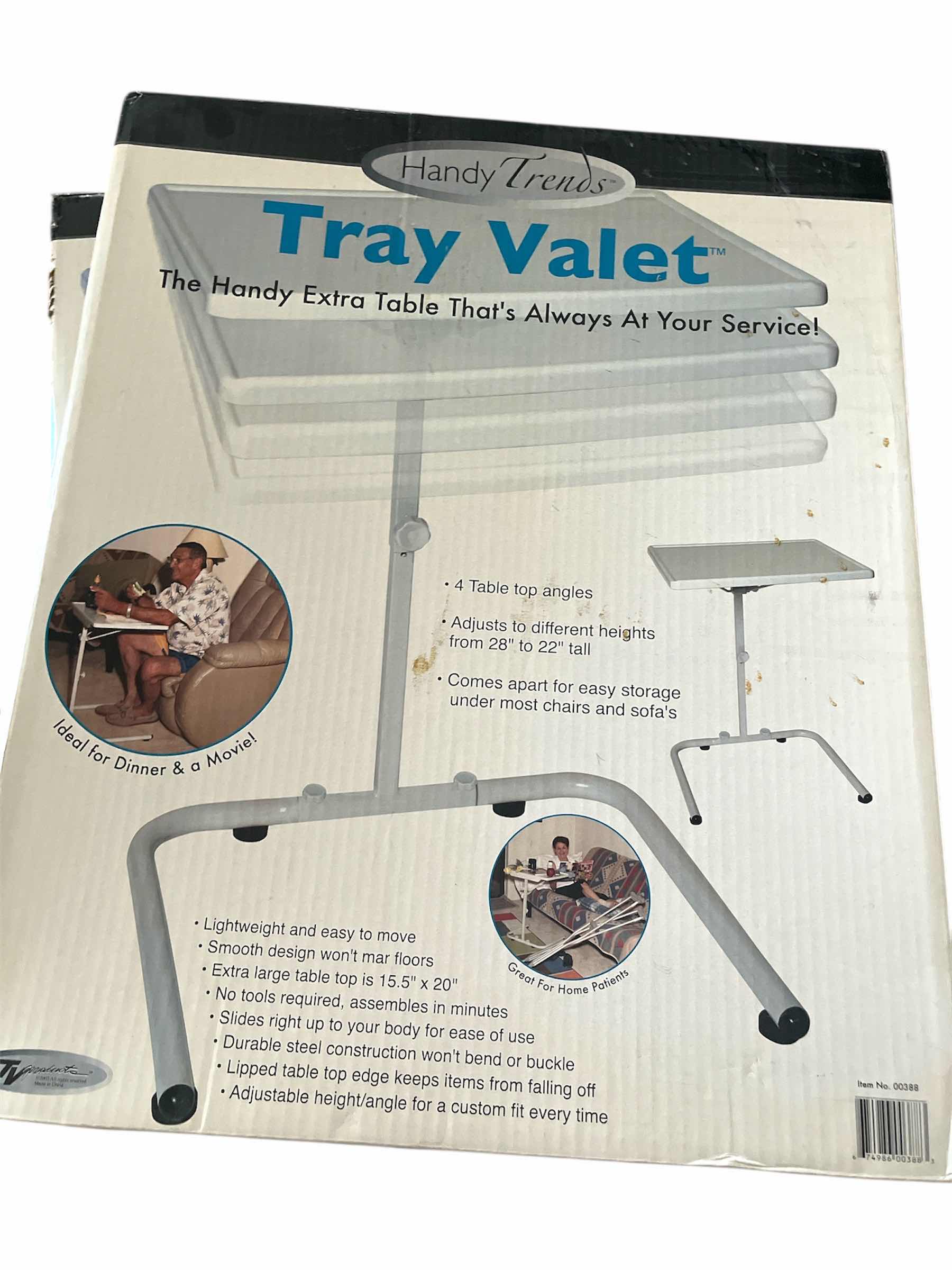 Photo 1 of HANDY TRENDS TRAY VALET x2 IN ORIGINAL VINTAGE BOXES