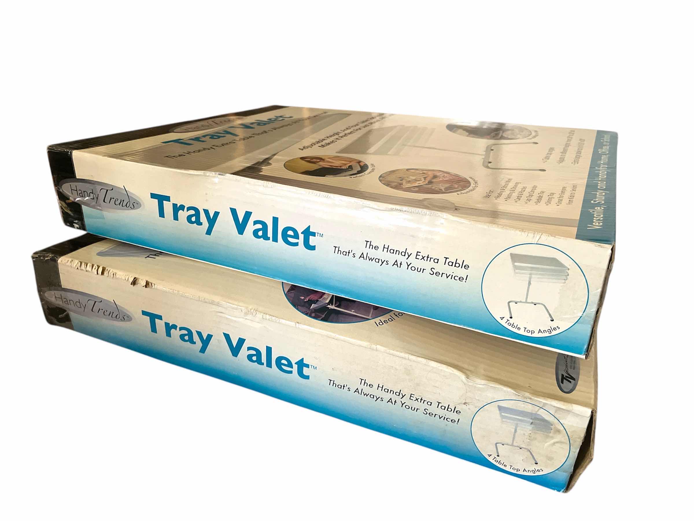 Photo 1 of HANDY TRENDS TRAY VALET x2 IN ORIGINAL VINTAGE BOXES