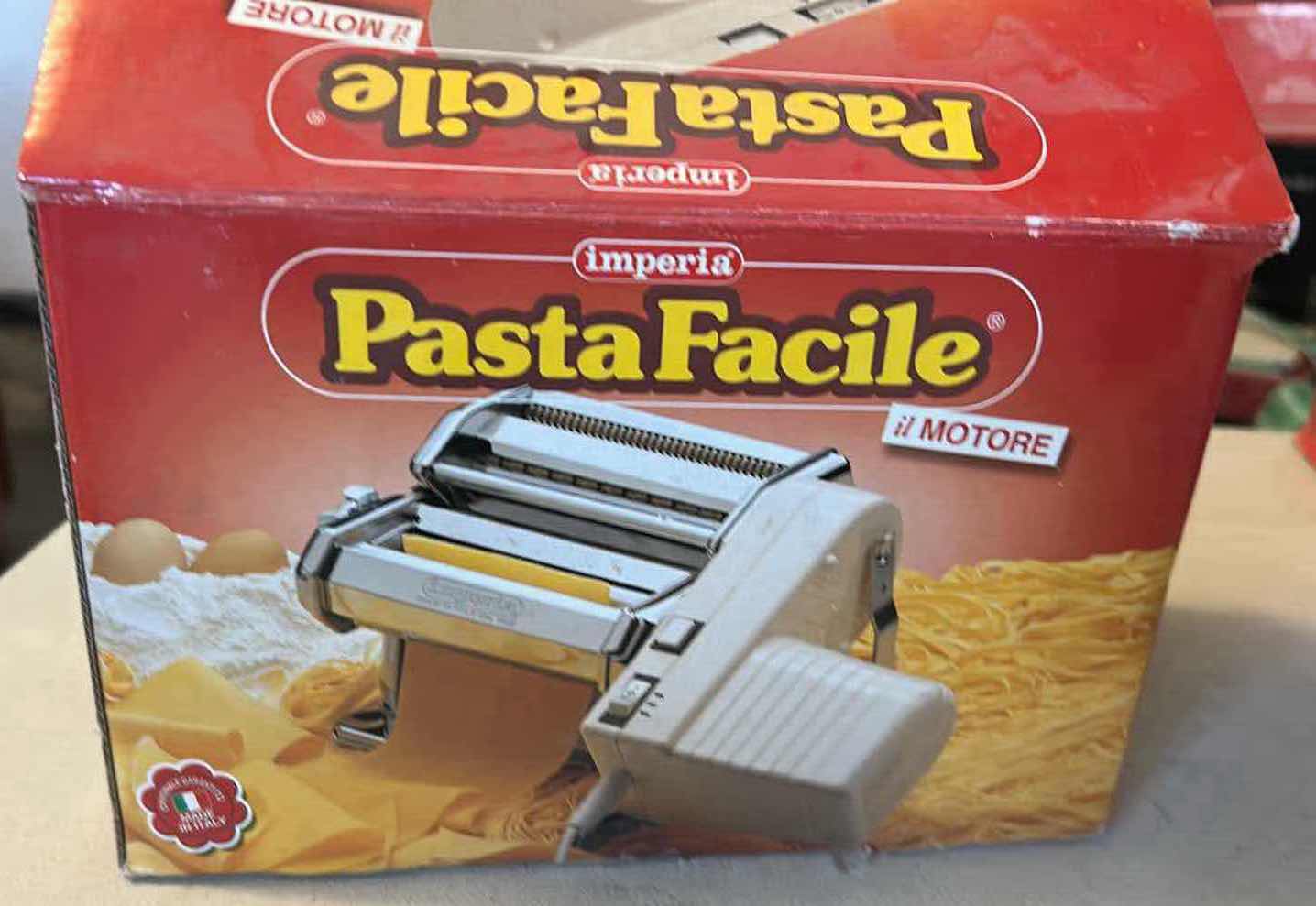 Photo 1 of BRAND NEW IN BOX-PASTA FACILE ITALIAN PASTA MAKER.