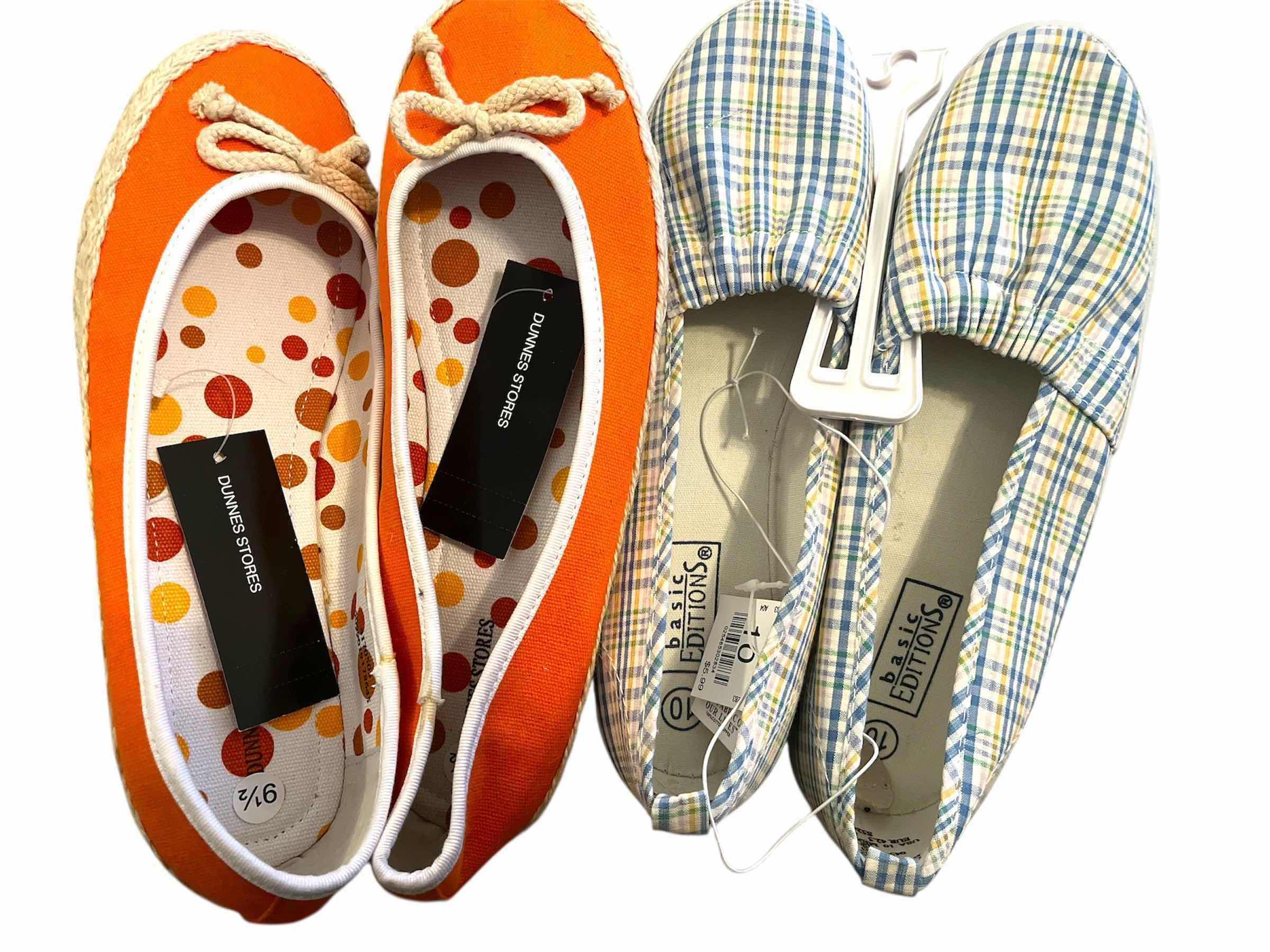 Photo 1 of WOMENS SUMMER SHOES FLATS SIZES 9.5-10 NEW WITH TAGS 5 PAIRS
