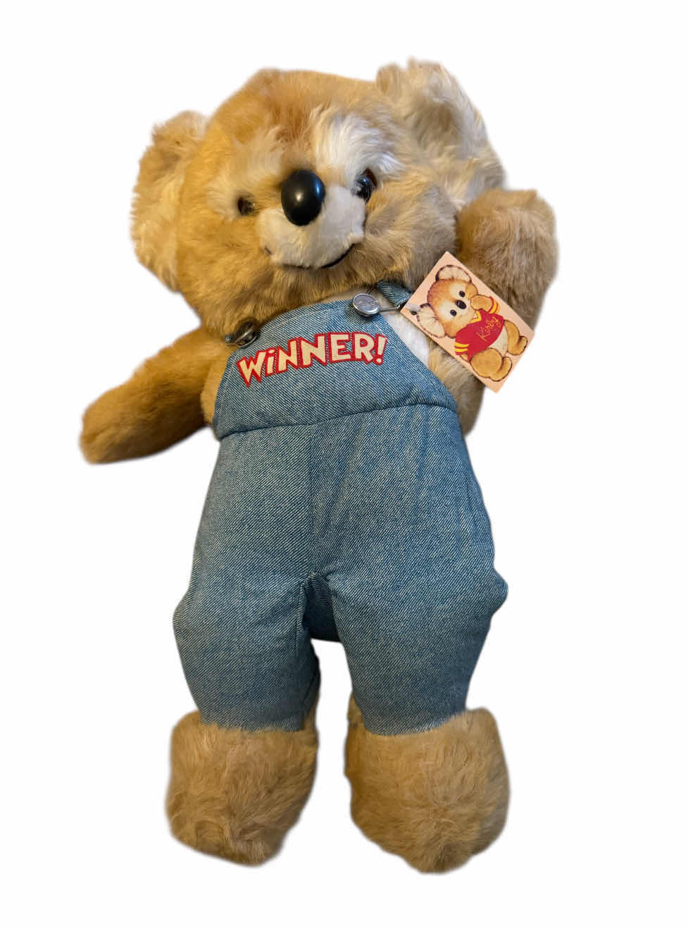 Photo 1 of 2- VINTAGE 1984 KIRBY KOALA BEAR PLUSH 18”, WINNER BY GIBSON AND COMMONWEALTH CARNIVAL PRICE 16”