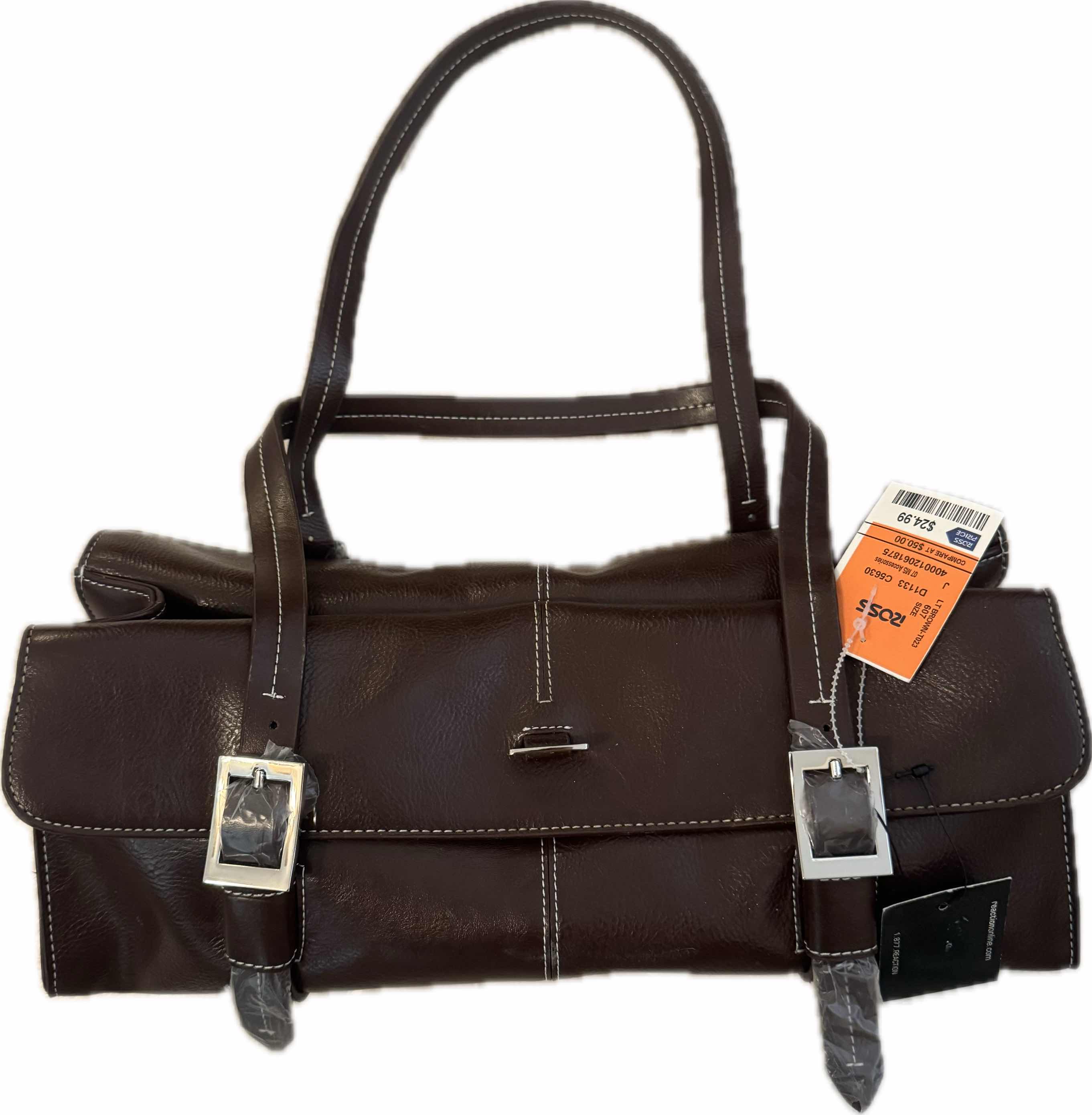 Photo 1 of 3- WOMENS LEATHER HANDBAGS, BROWN KENNETH COLE HANDBACK PURSE, TAN HANDBAG, BLACK/GOLD HANDBAG PURSE