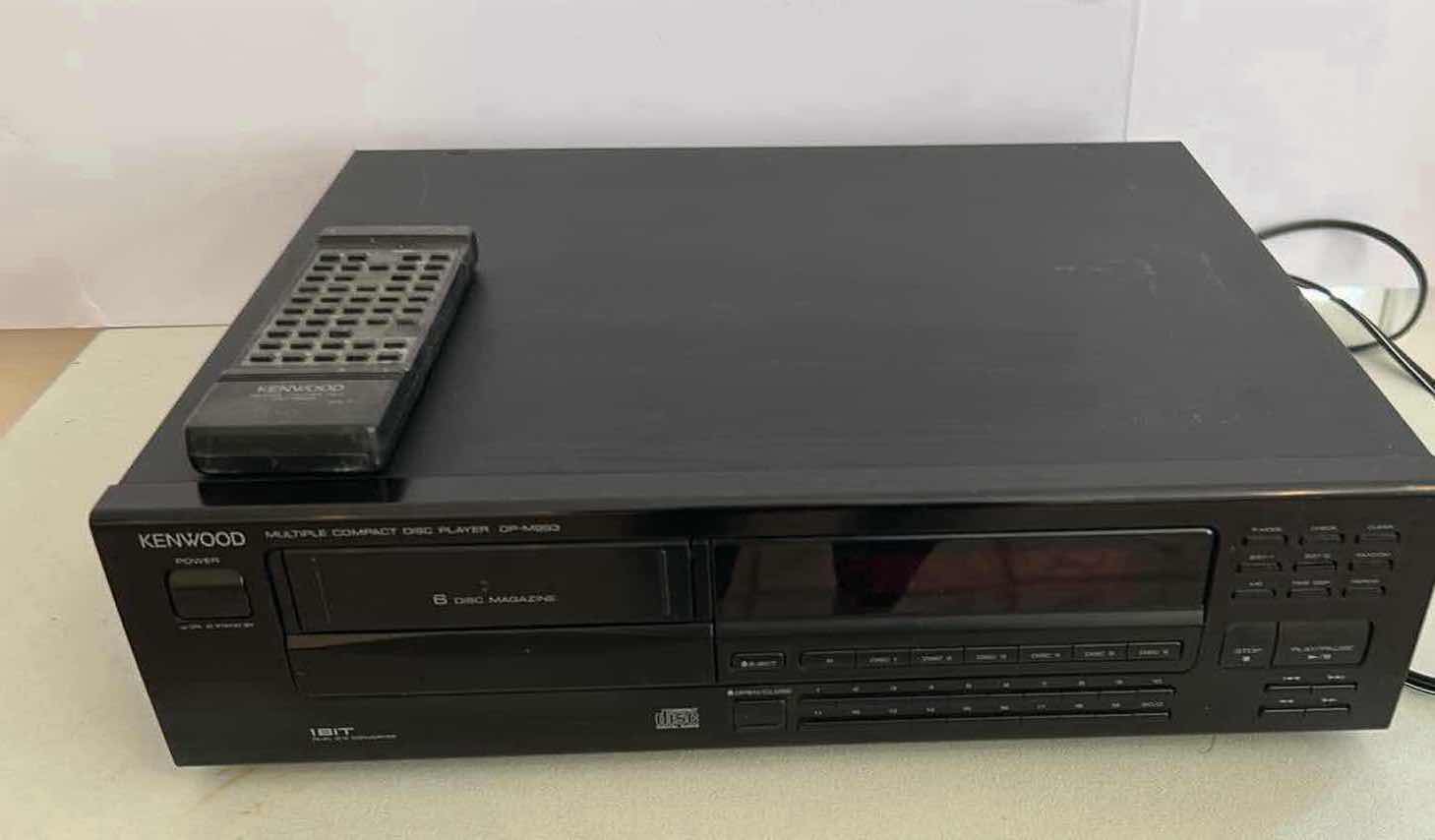 Photo 1 of KENWOOD MULTI COMPACT DISC PLAYER W REMOTE