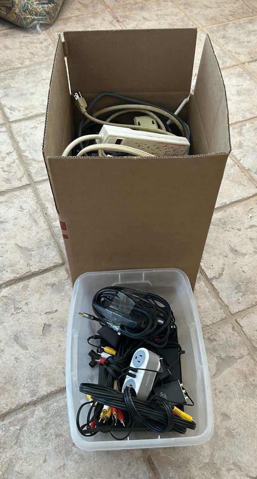 Photo 1 of CONTENTS OF BOX ASSORTED POWER STRIPS