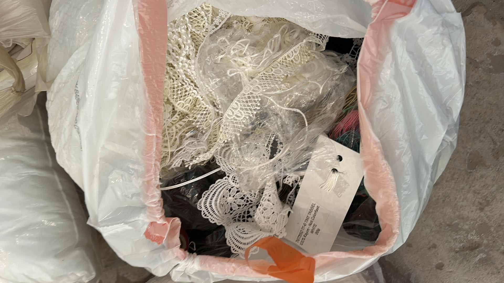 Photo 1 of CONTENTS OF BAG CRAFT SUPPLIES