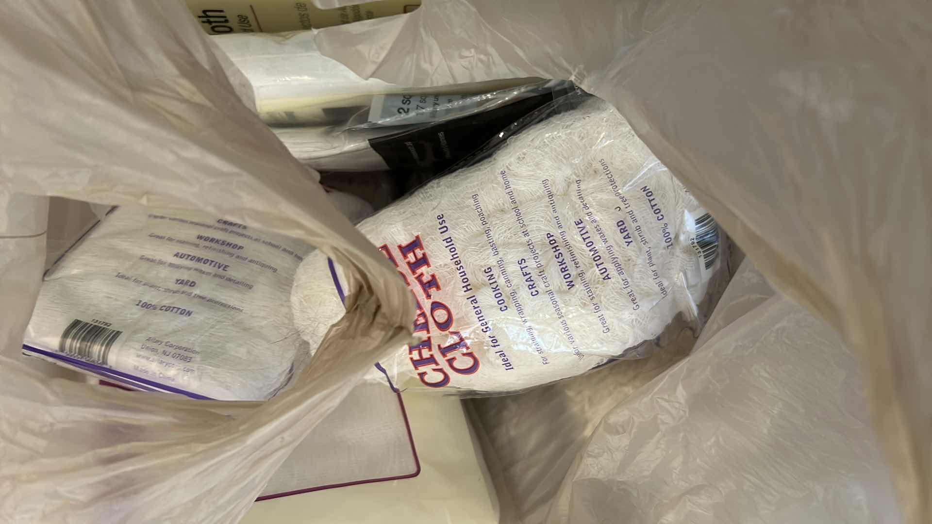 Photo 1 of CONTENTS OF BAG CRAFT SUPPLIES