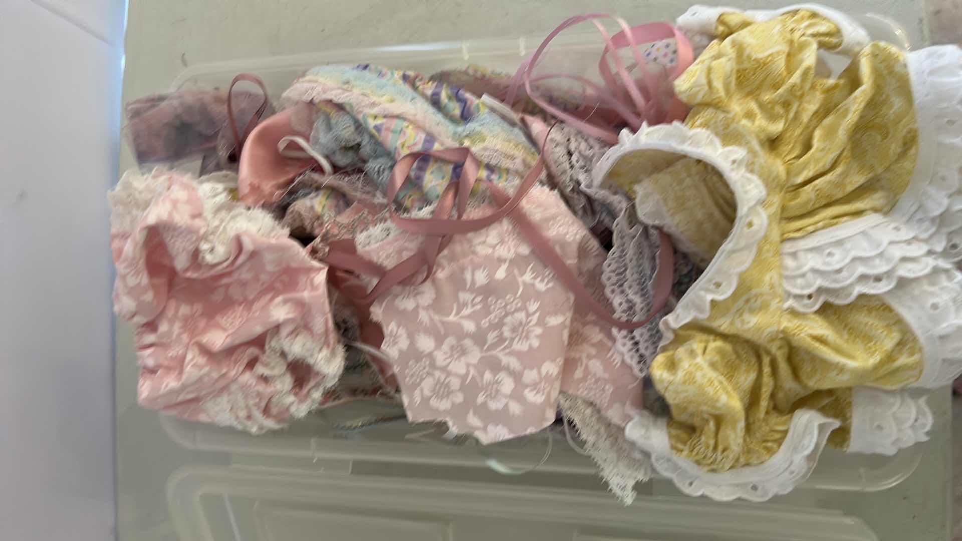 Photo 1 of 3- PLASTIC CONTAINERS CRAFT SUPPLIES