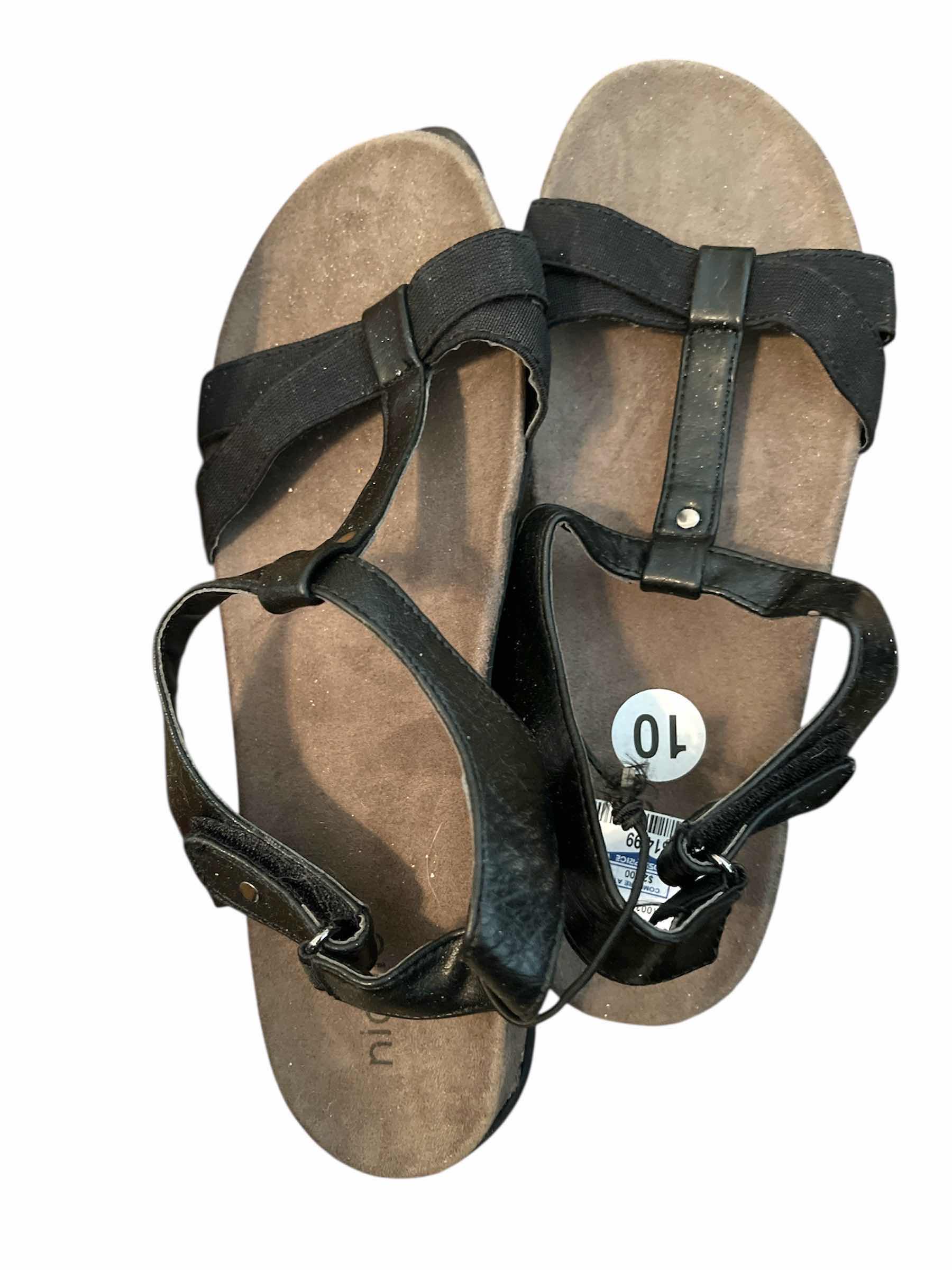 Photo 1 of NEW SUMMER WOMENS SANDALS SIZE 9.5-10 -3 PAIRS