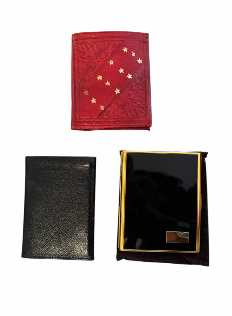 Photo 1 of ASSORTED WOMENS WALLETS AND JEWELRY BOX.