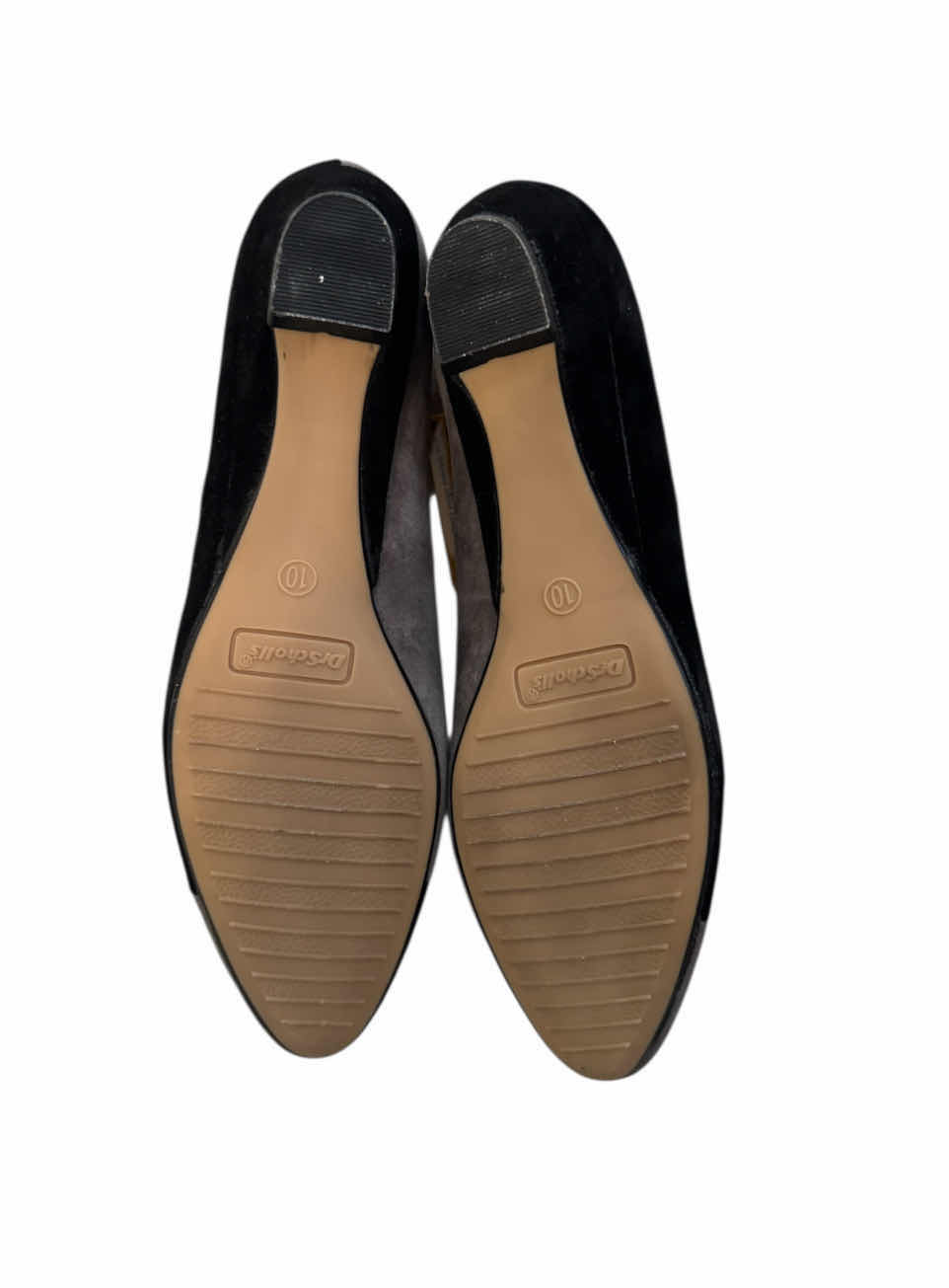 Photo 1 of WOMENS SIZE 10 DR. SCHOLLS, SLIP ON SHOES, BLACK/GRAY