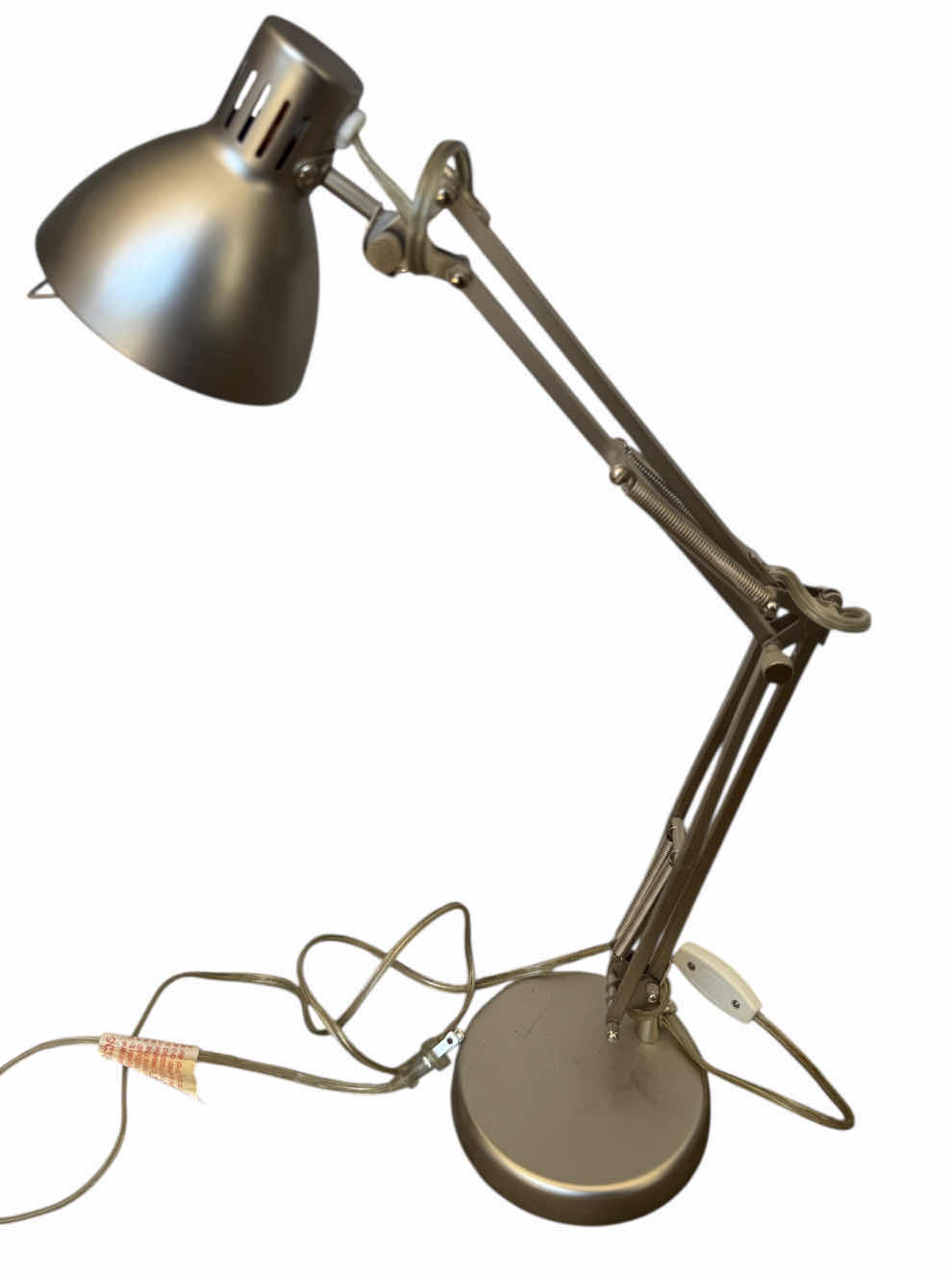Photo 1 of MAGNISCREEN, HANDSFREE MAGNIFIER, BLACK, DESK LAMP ADJUSTABLE, METAL, BRONZE