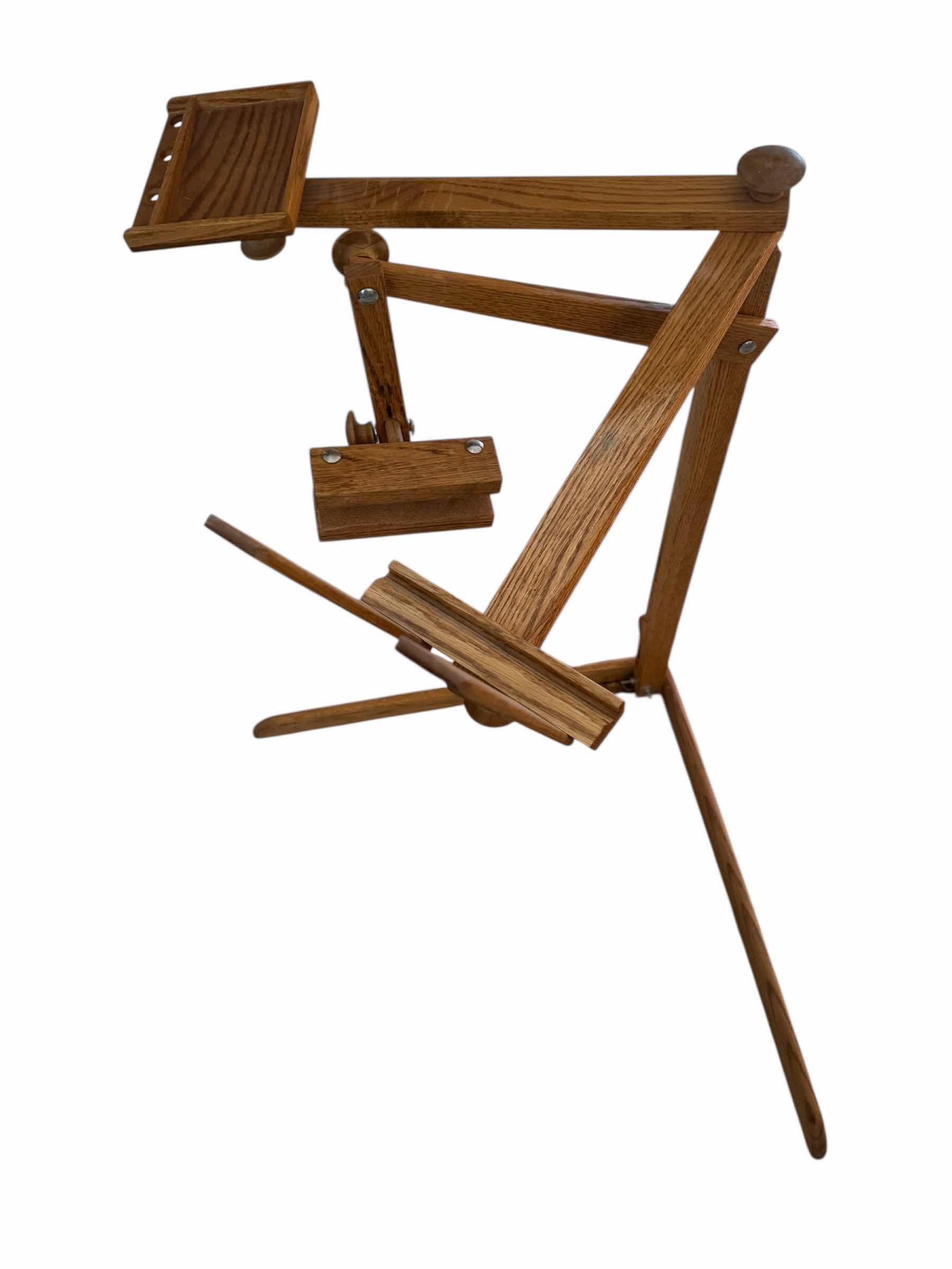 Photo 1 of 40
VINTAGE 3- HANDED WOODEN CROSS STITCH EMBROIDERY AND NEEDLEPOINT STAND, ARTS AND CRAFTS

H33”
