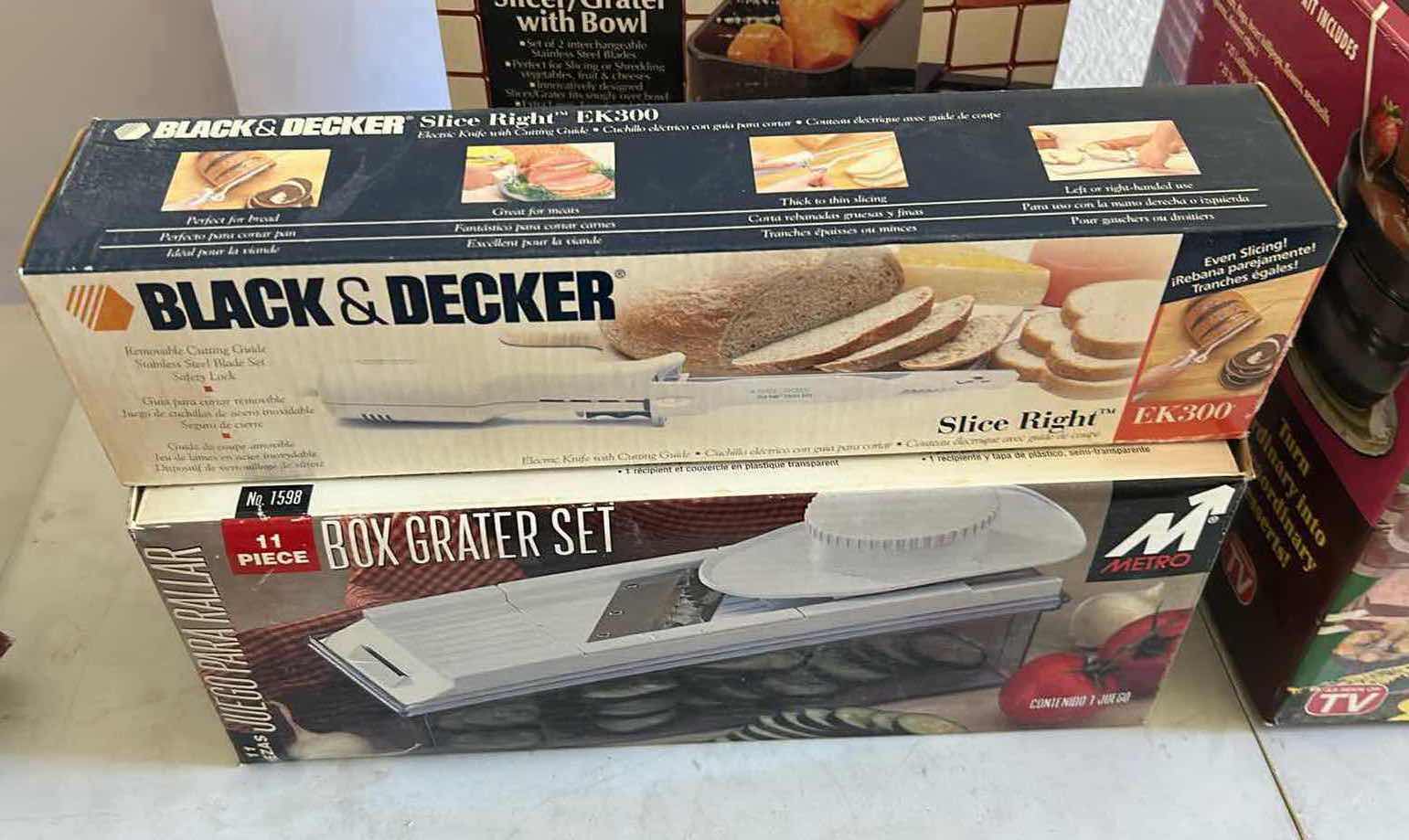Photo 1 of FABERWARE JUICER SLICER CHOCOLATE FONDUE BLACK DECJER ELECTRIC KNIFE