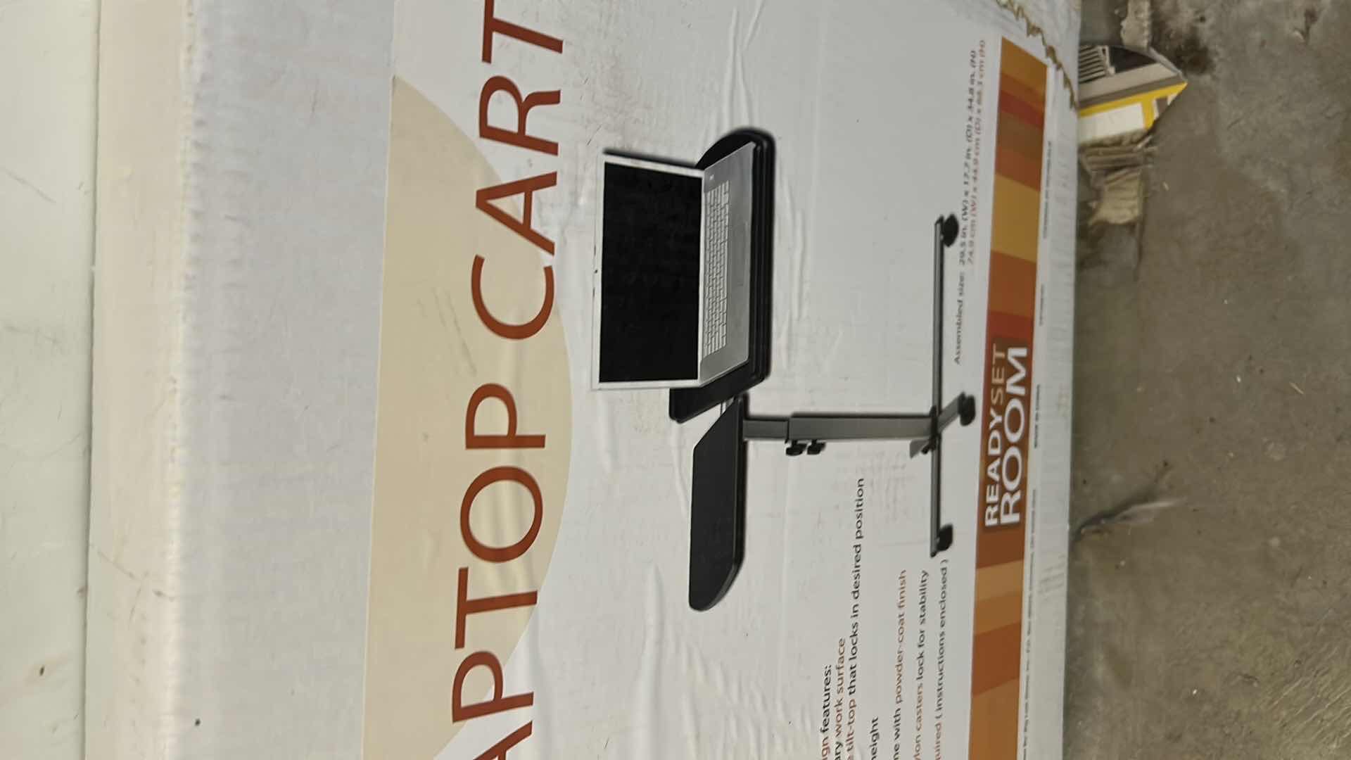 Photo 1 of NIB LAPTOP CART