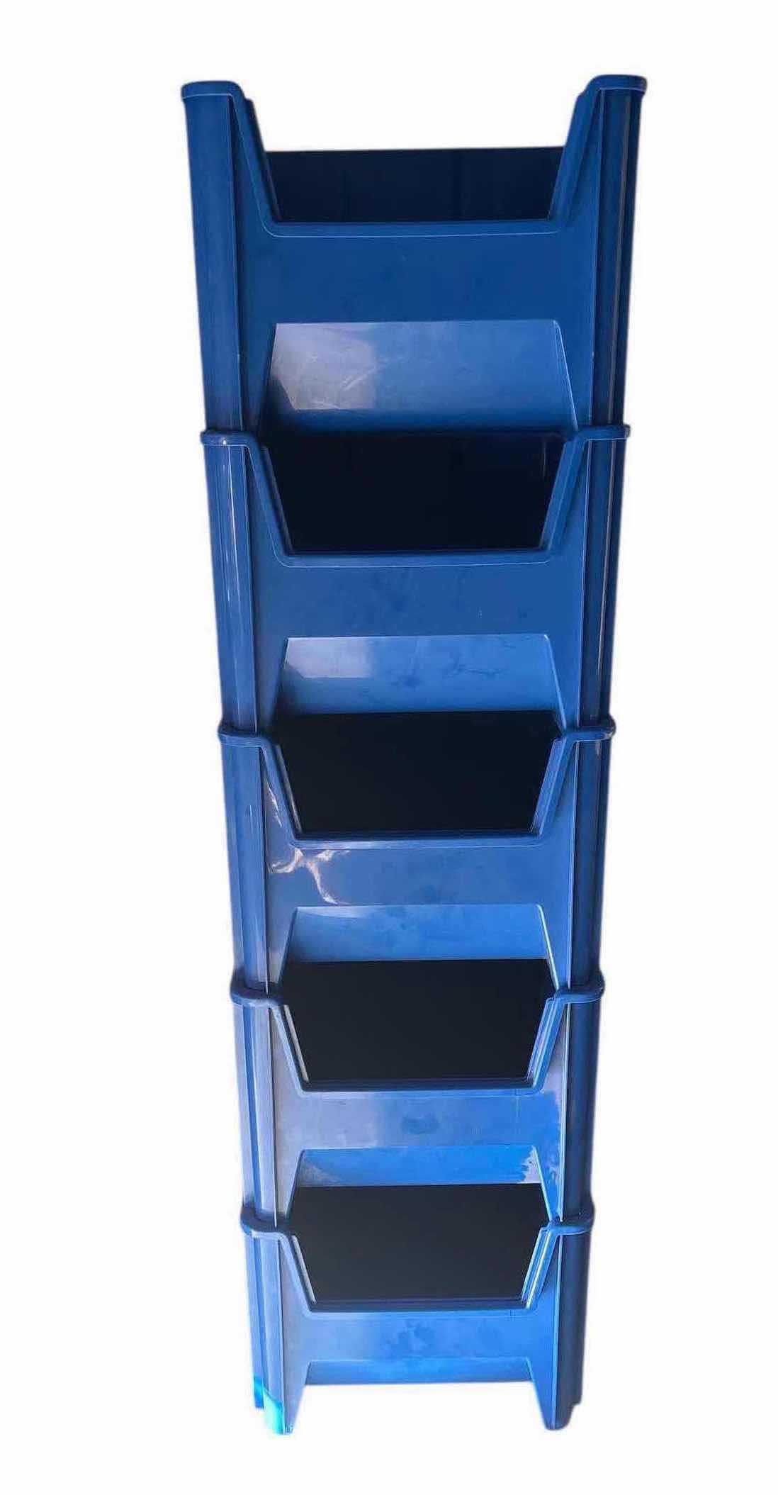 Photo 1 of 5 PLASTIC STACKABLE STORAGE 16”X17”X60”H