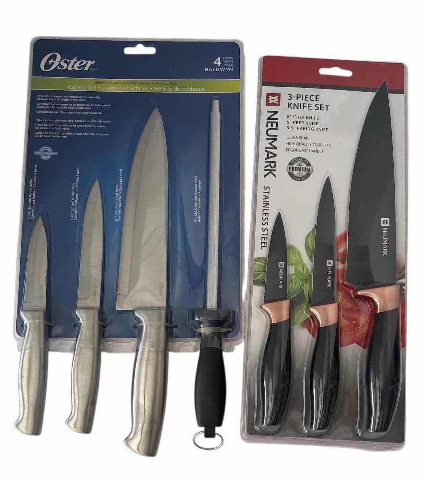 Photo 1 of OSTER AND NEUMARK KNIFE SETS