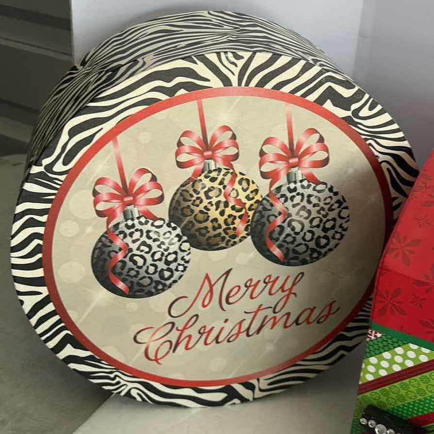 Photo 1 of CHRISTMAS HAT BOXES