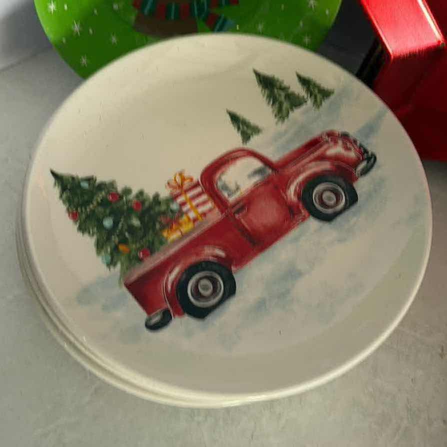 Photo 1 of CHRISTMAS SERVING DISHES , PAPER , CERAMIC ,PLASTIC 12”