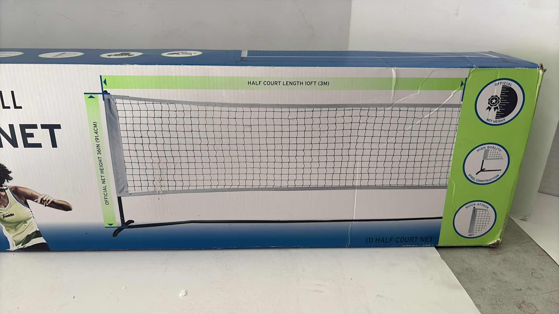 Photo 1 of FRANKLIN PICKLEBALL HALF COURT NET 10FT