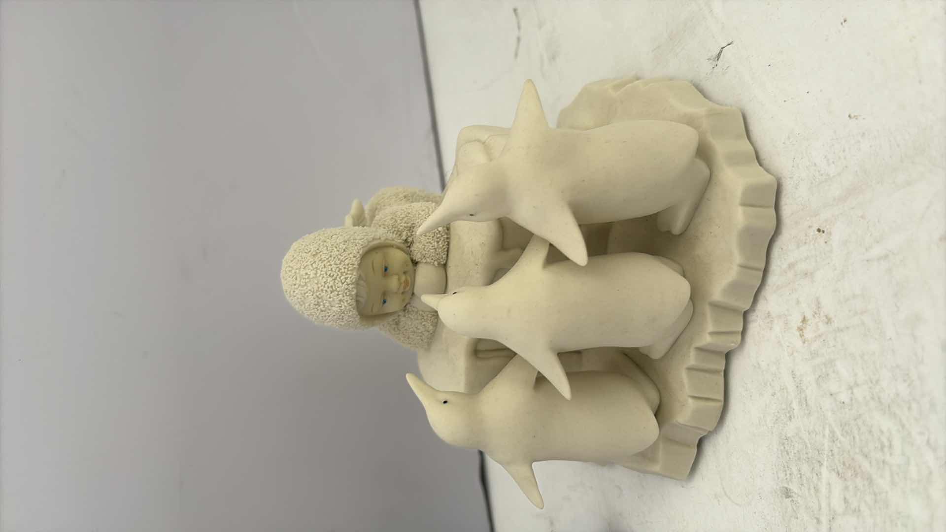 Photo 1 of SWAROSKI SNOWFLAKE ORNAMENT AND SNOW BABIES FIGURINE