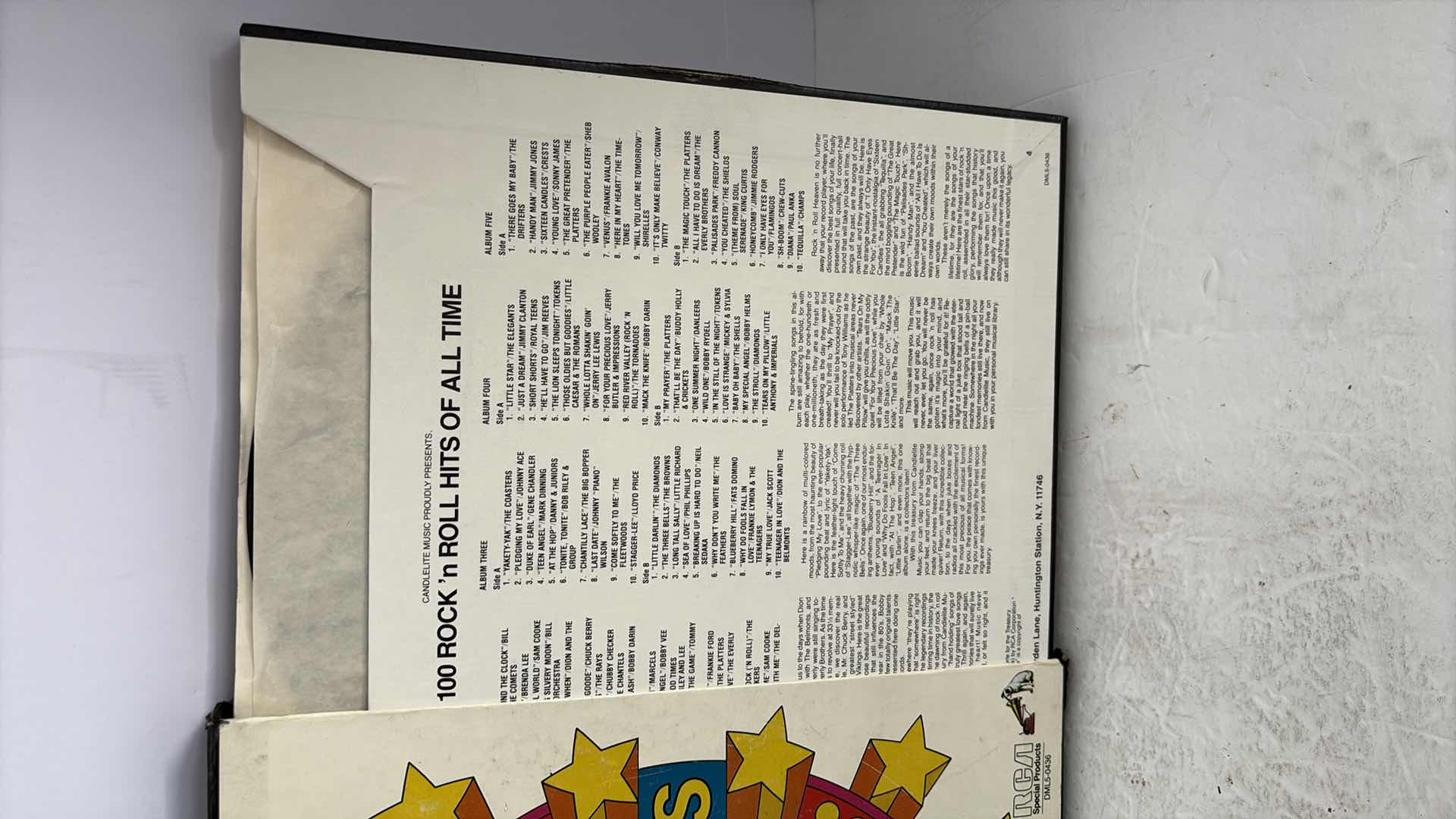Photo 1 of TOP 100 ROCK N ROLL HITS LP