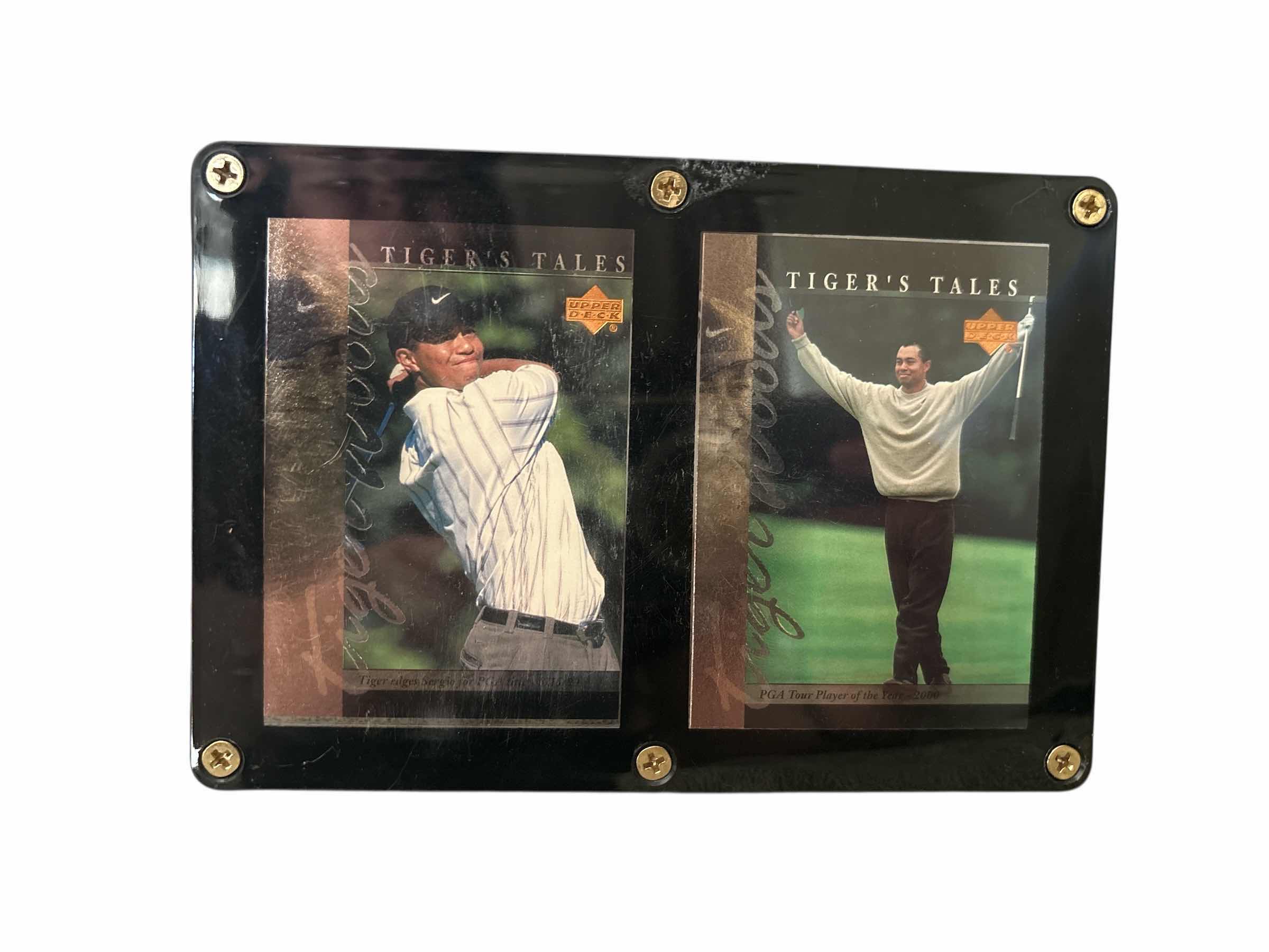 Photo 1 of TIGER WOODS CARD PLAQUE 7”X5”H