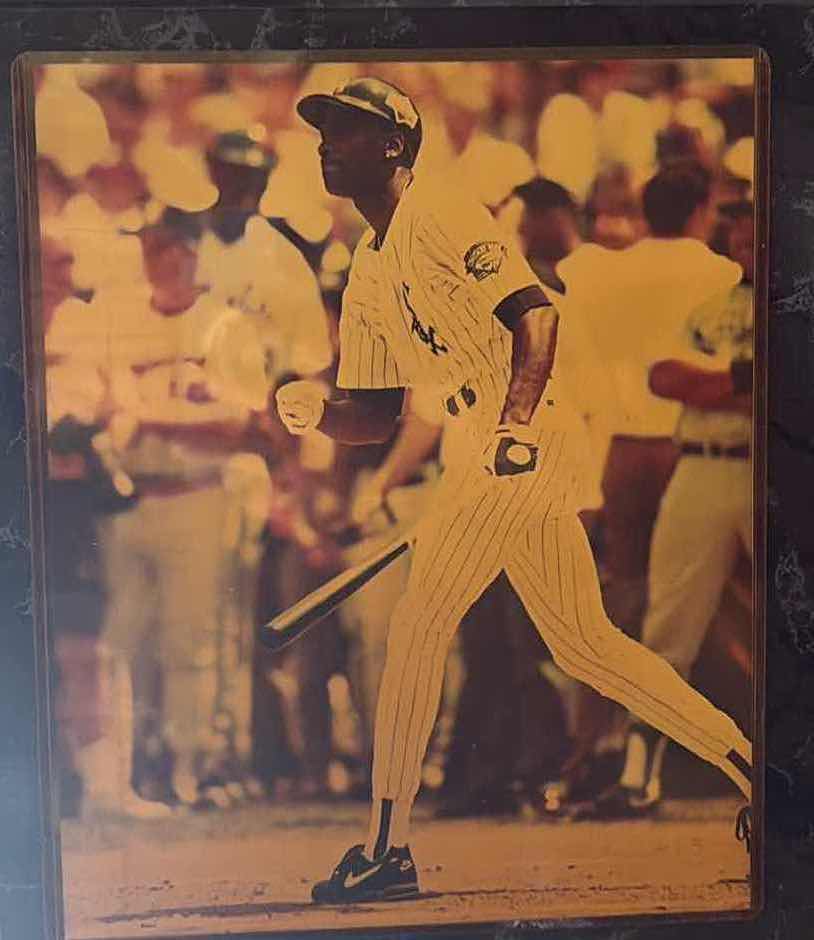 Photo 1 of MICHAEL JORDAN PLAQUE 15”X12”H