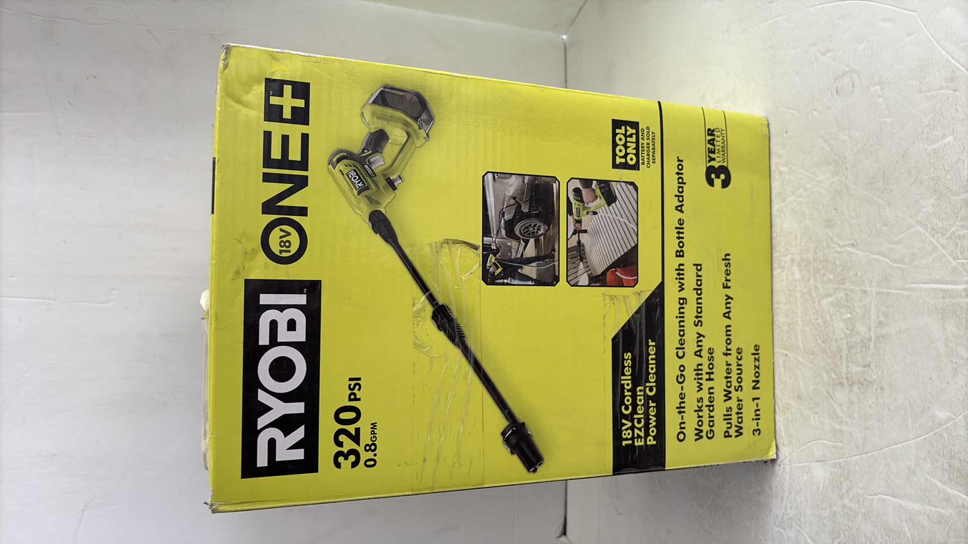 Photo 1 of RYOBI 18v CORDLESS POWER CLEANER