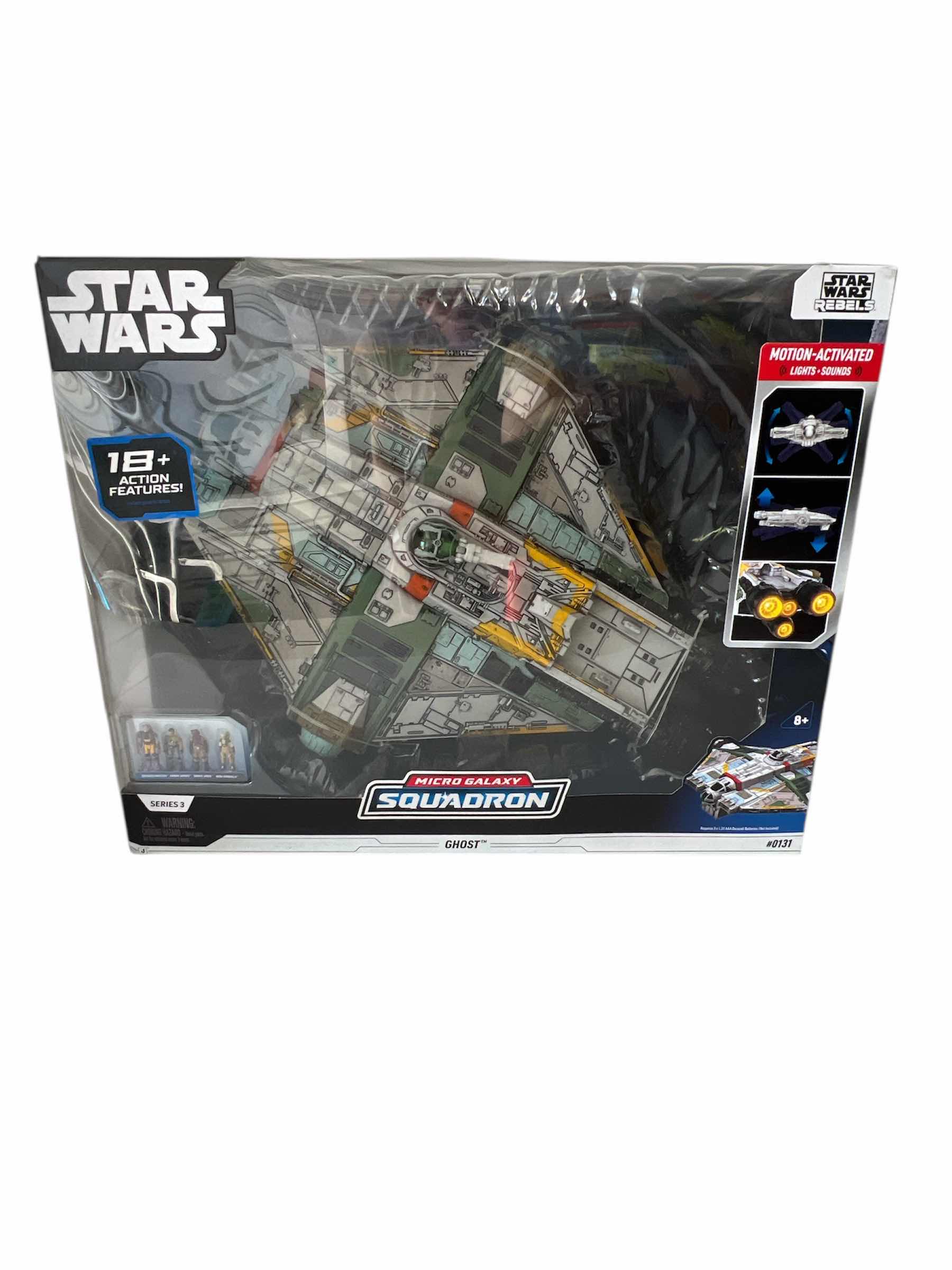 Photo 1 of STAR WARS MICRO GALAXY SQUADRON GHOST SERIES 3 #0131 $75