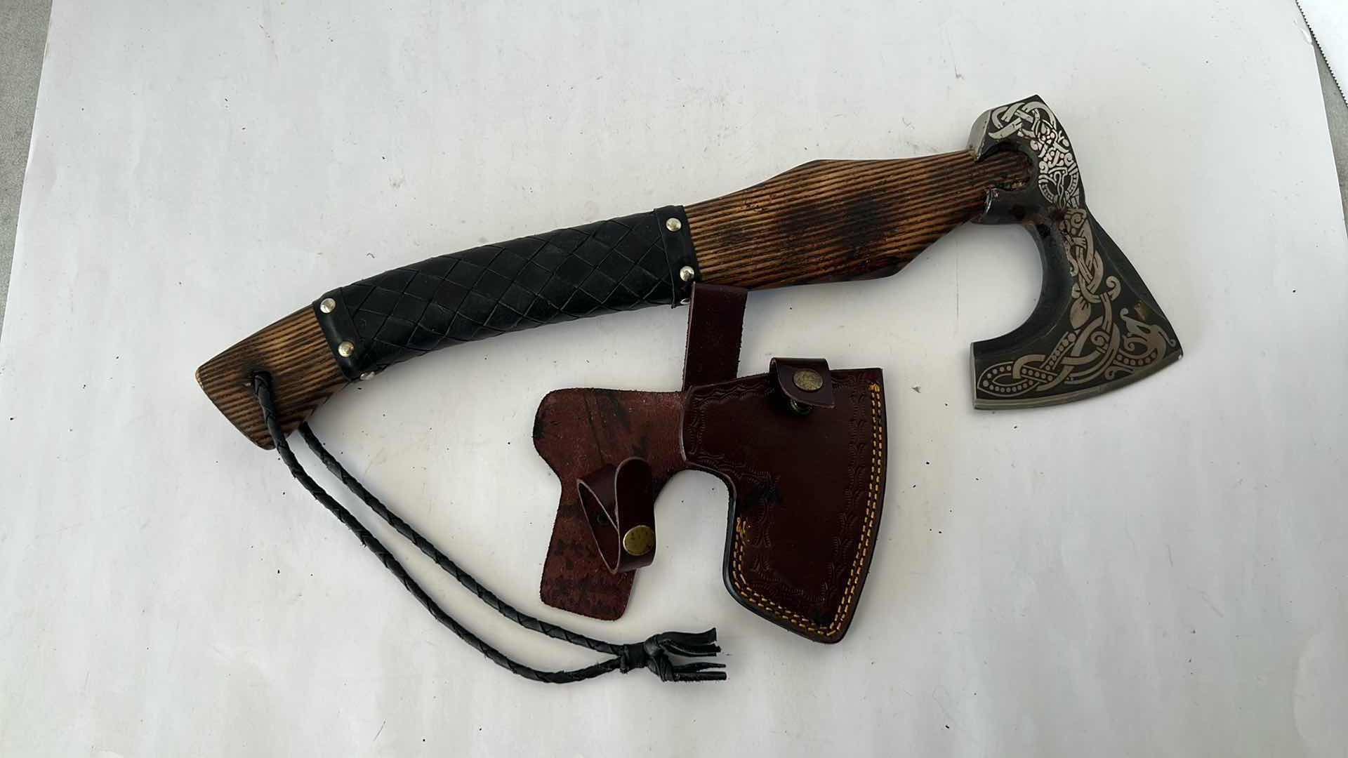 Photo 1 of 18” VIKING BATTLE AXE $75
