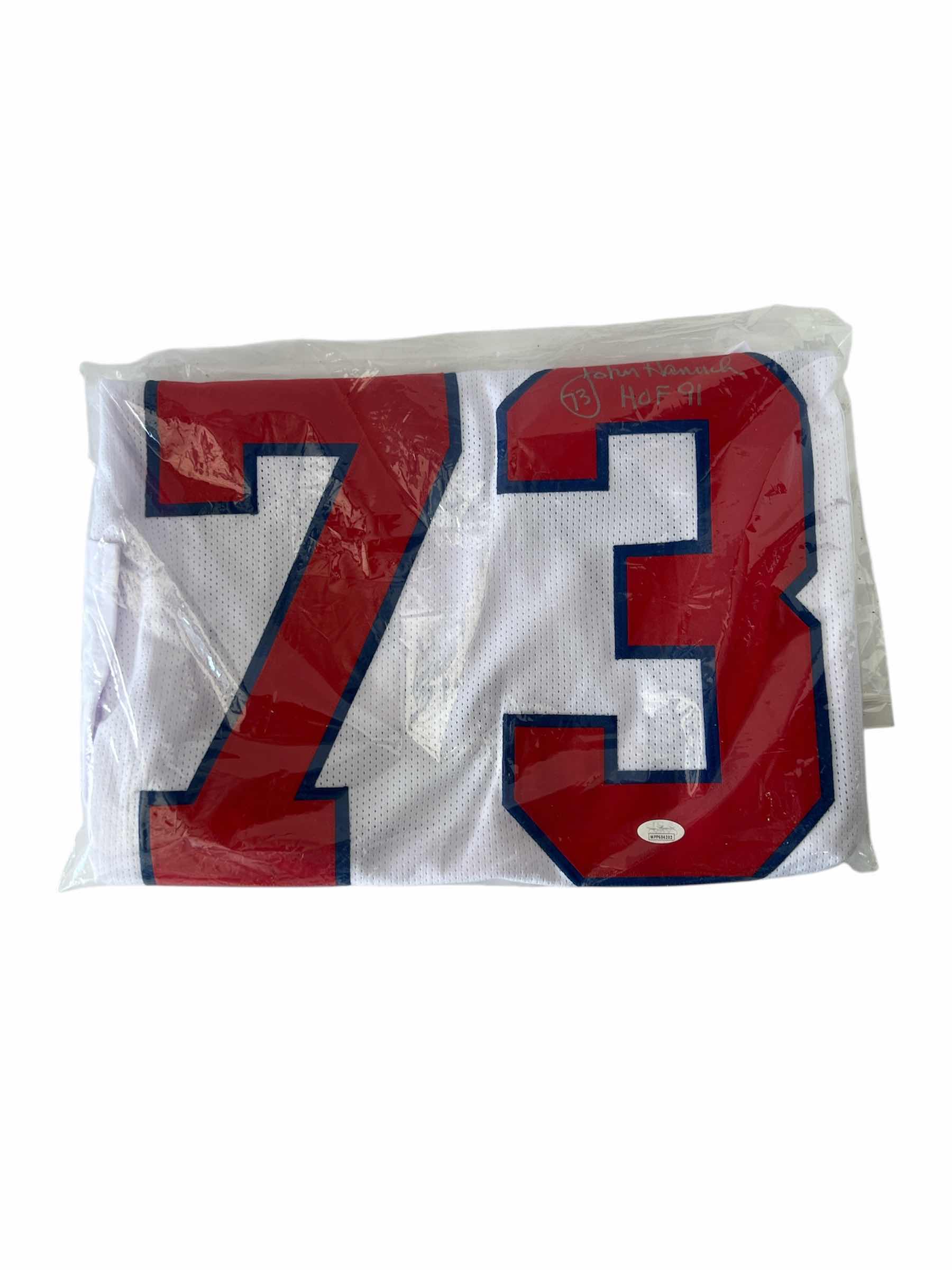 Photo 1 of JOHN HANNAH AUTOGRAPHED JERSEY $200