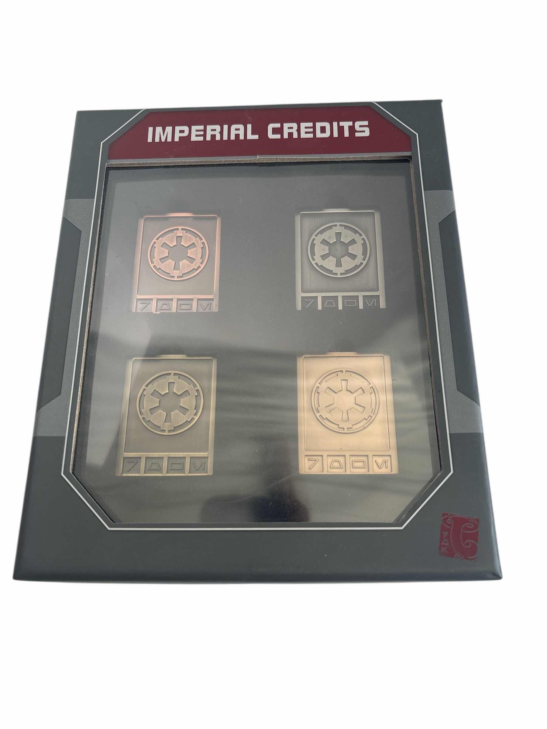 Photo 1 of STAR WARS IMPERIAL CREDITS BOX SET COLLECTIBLE 2”