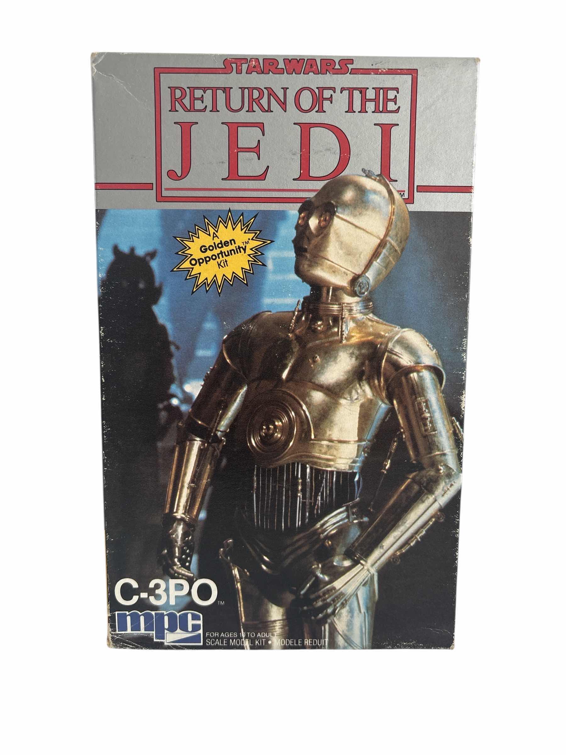 Photo 1 of NEW IN BOX-STAR WARS RETURN OF THE JEDI C-3PO MODEL