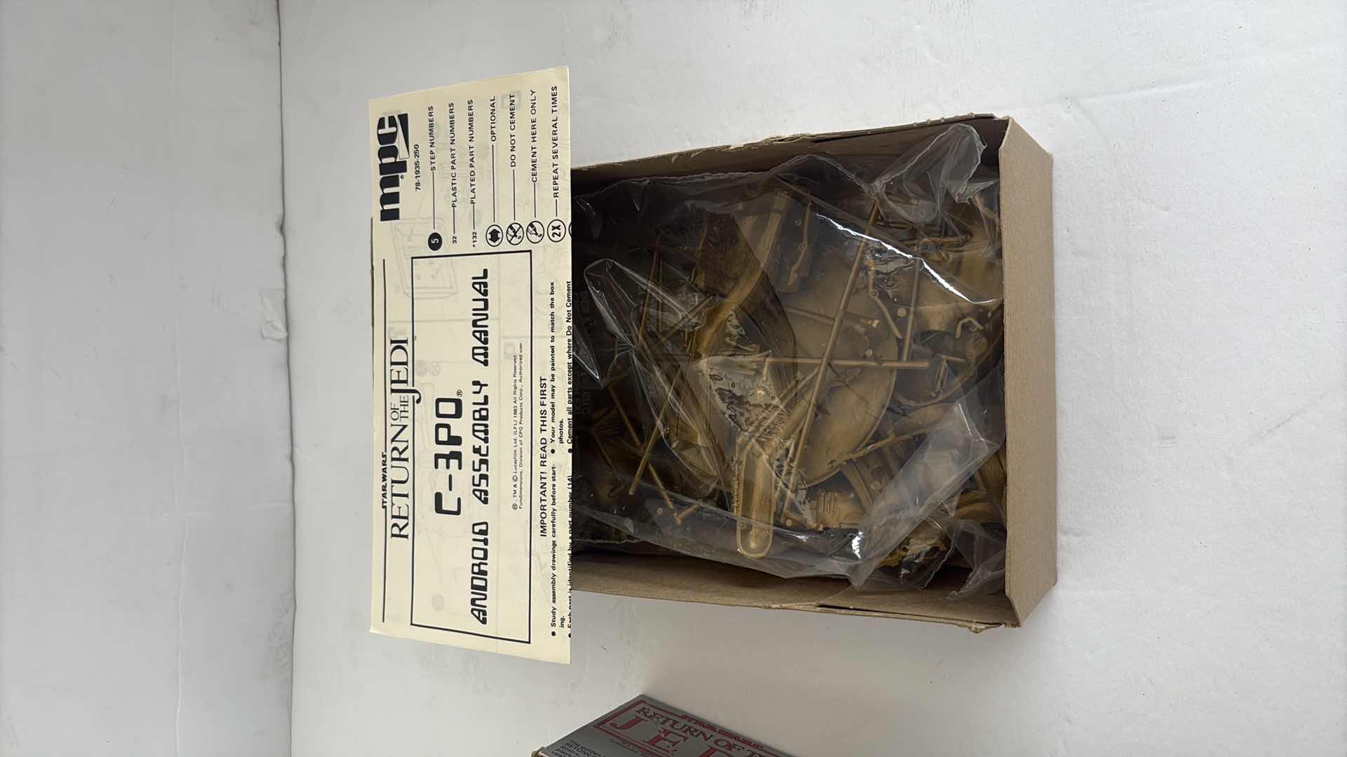 Photo 1 of NEW IN BOX-STAR WARS RETURN OF THE JEDI C-3PO MODEL