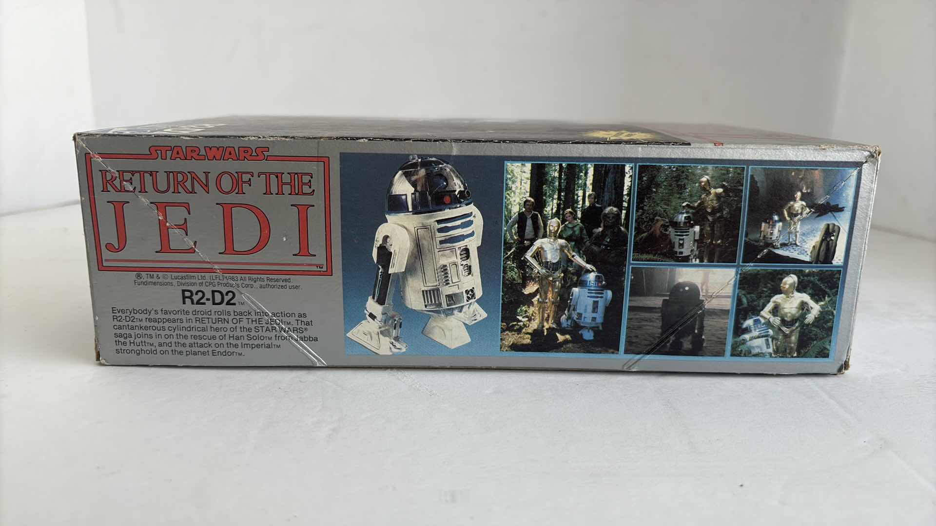Photo 1 of NEW IN BOX-STAR WARS RETURN OF THE JEDI R2-D2 MODEL SET