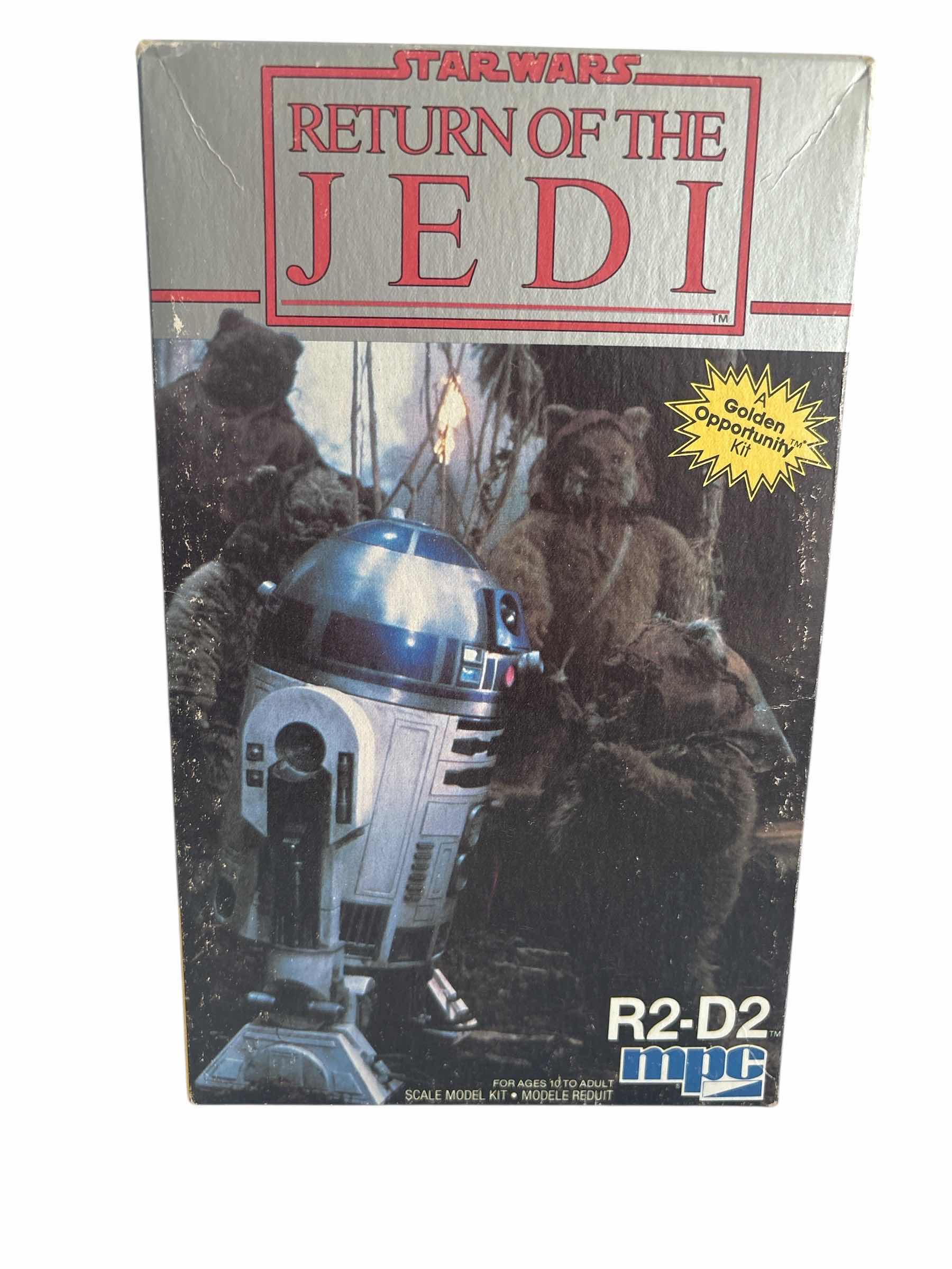 Photo 1 of NEW IN BOX-STAR WARS RETURN OF THE JEDI R2-D2 MODEL SET