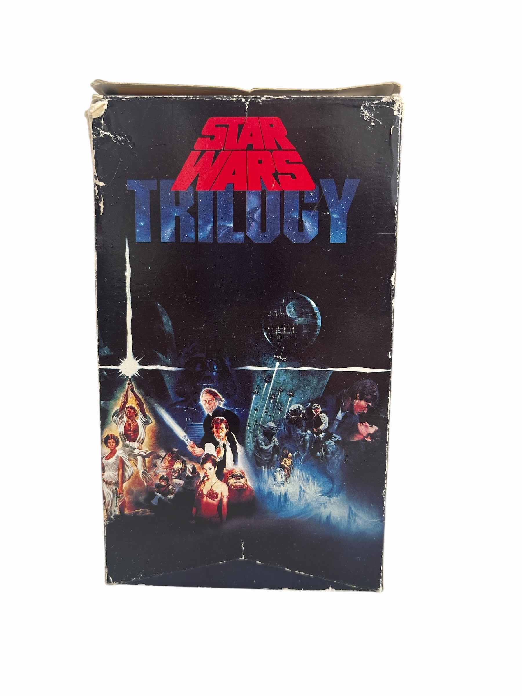 Photo 1 of STAR WARS BOX SET TRILOGY ON VHS