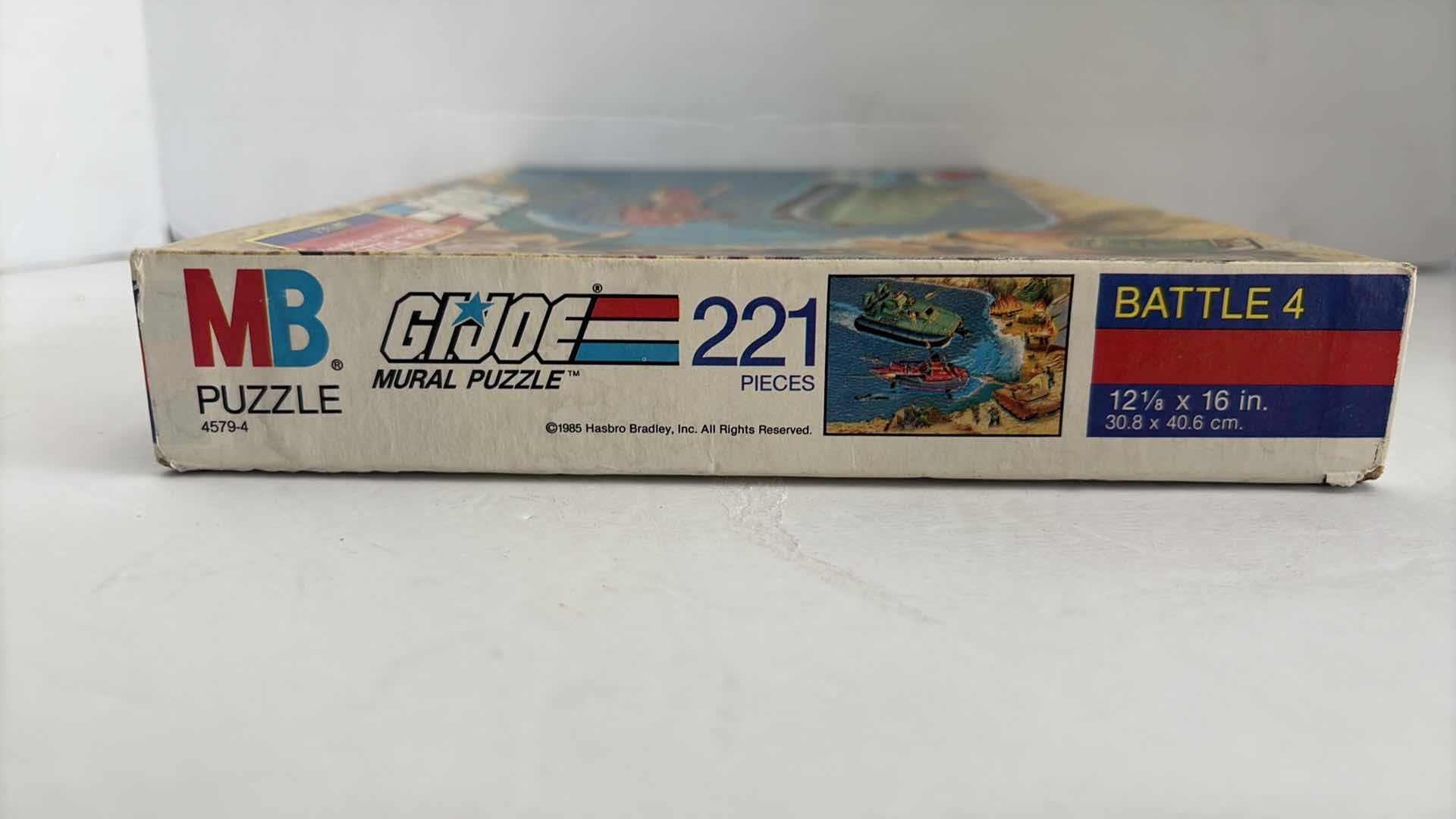 Photo 1 of MILTON BRADLEY GI JOE MURAL PUZZLE BATTLE 4 SEALED