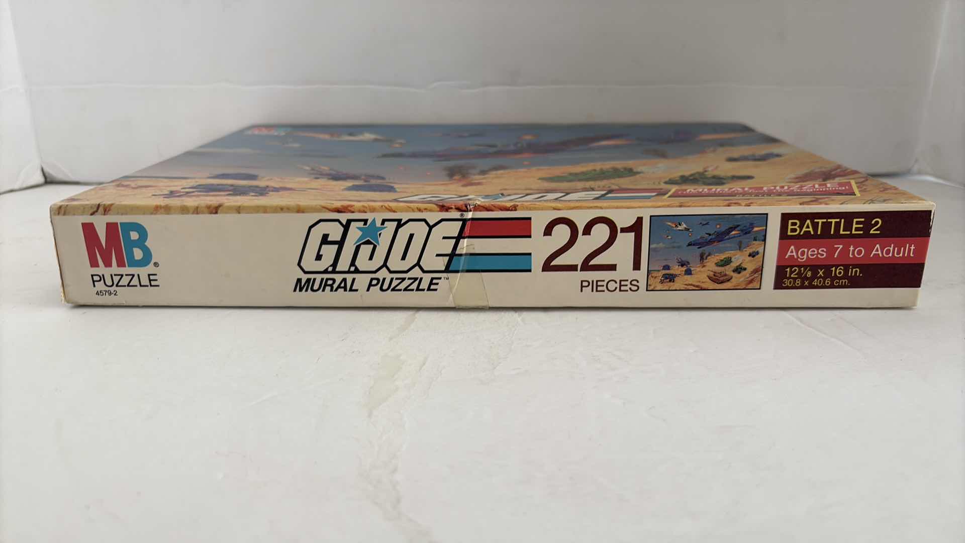 Photo 1 of MILTON BRADLEY GI JOE MURAL PUZZLE BATTLE 2 SEALED