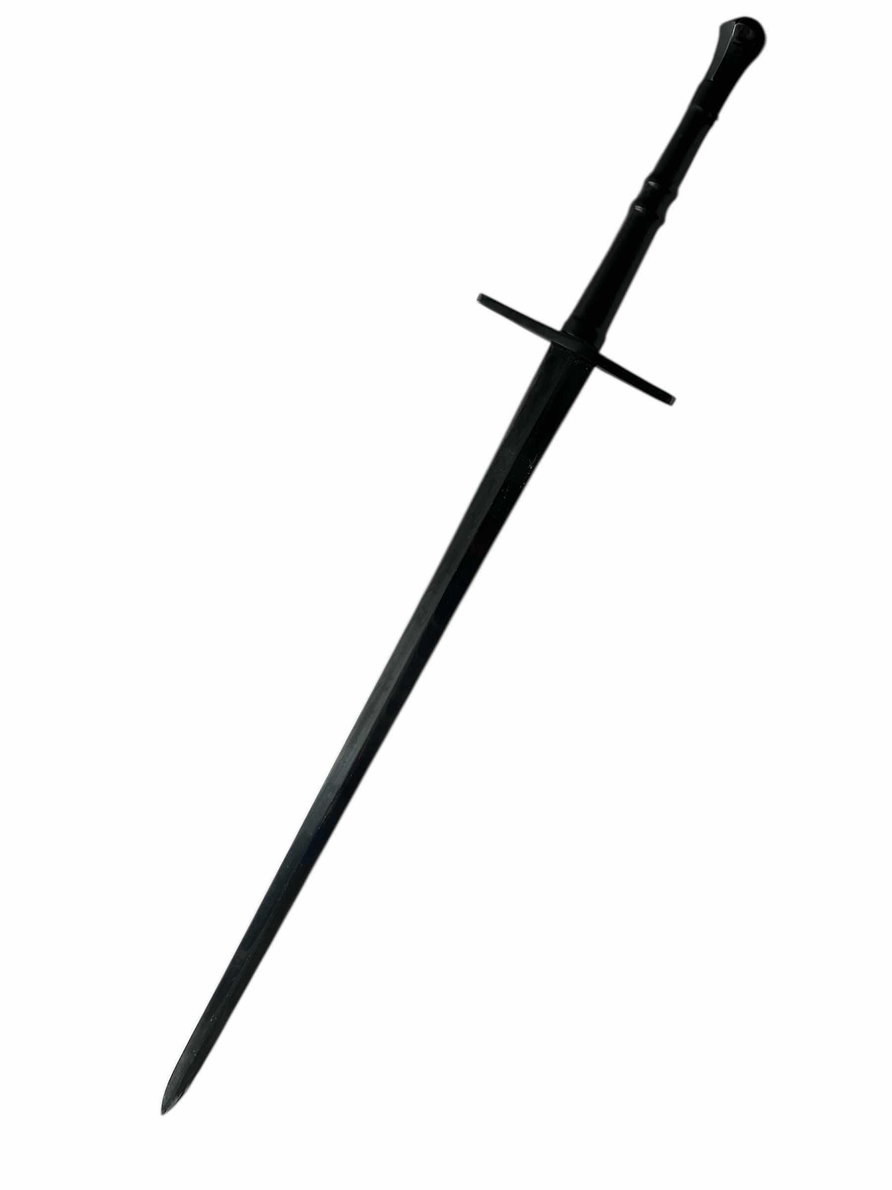 Photo 1 of 32” BLADE COLD STEEL SWORD WITH 11” HANDLE WRAPPED WITH LEATHER $220