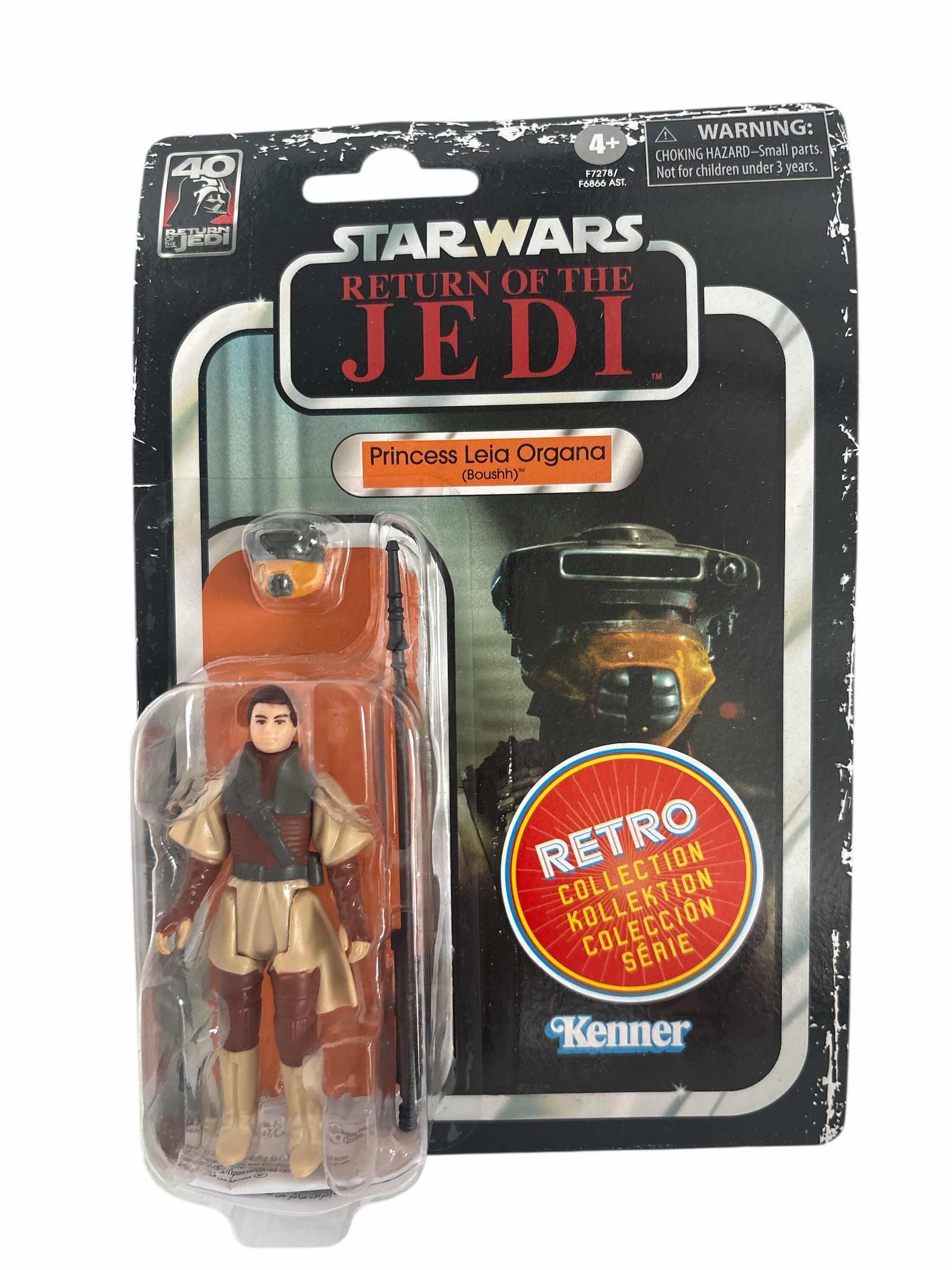 Photo 1 of STAR WARS RETURN OF THE JEDI “PRINCESS LEIA ORGANA” RETRO COLLECTION FIGURE 5”H