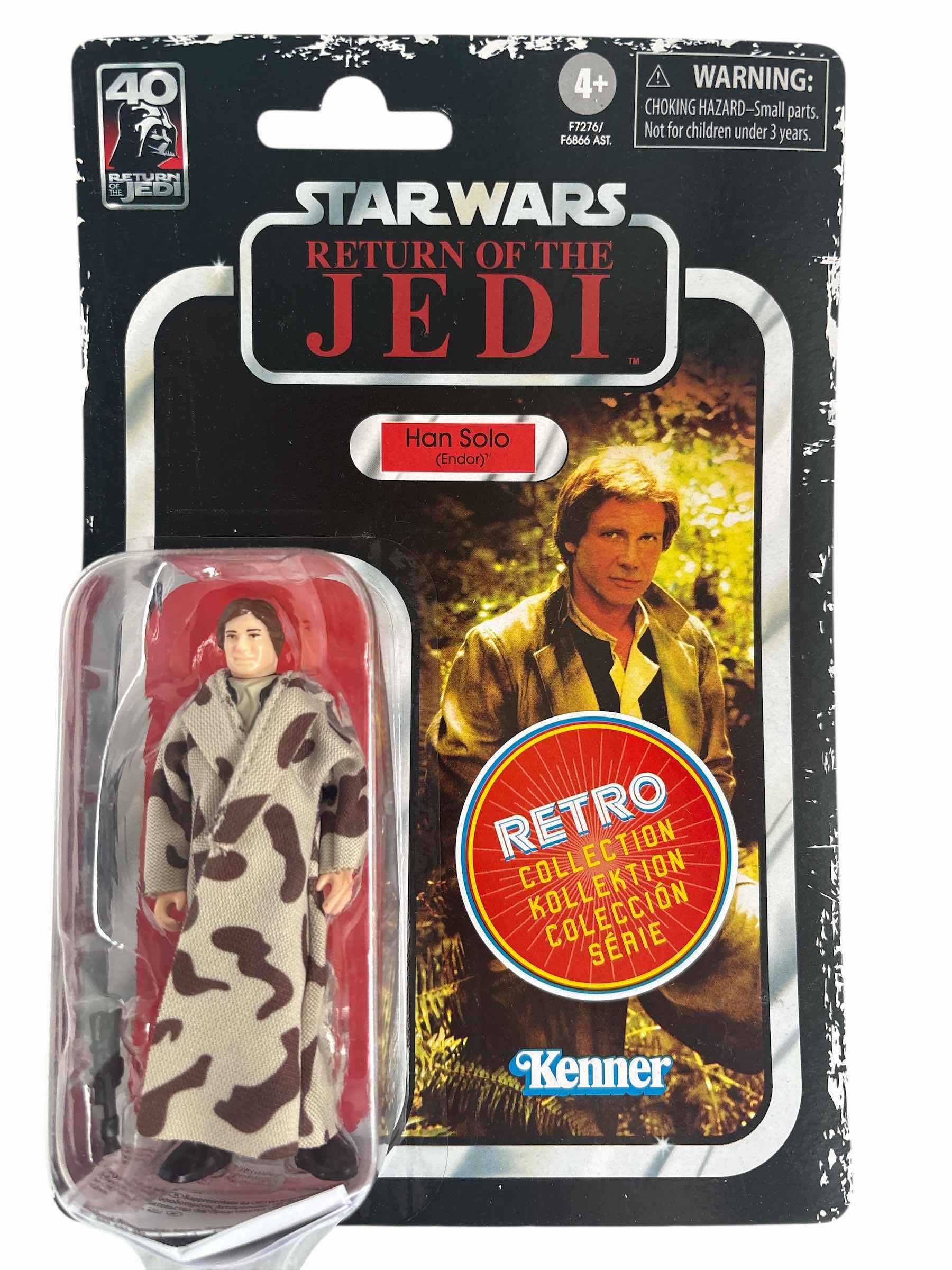 Photo 1 of STAR WARS RETURN OF THE JEDI “ HAN SOLO” RETRO COLLECTION FIGURE 5” H